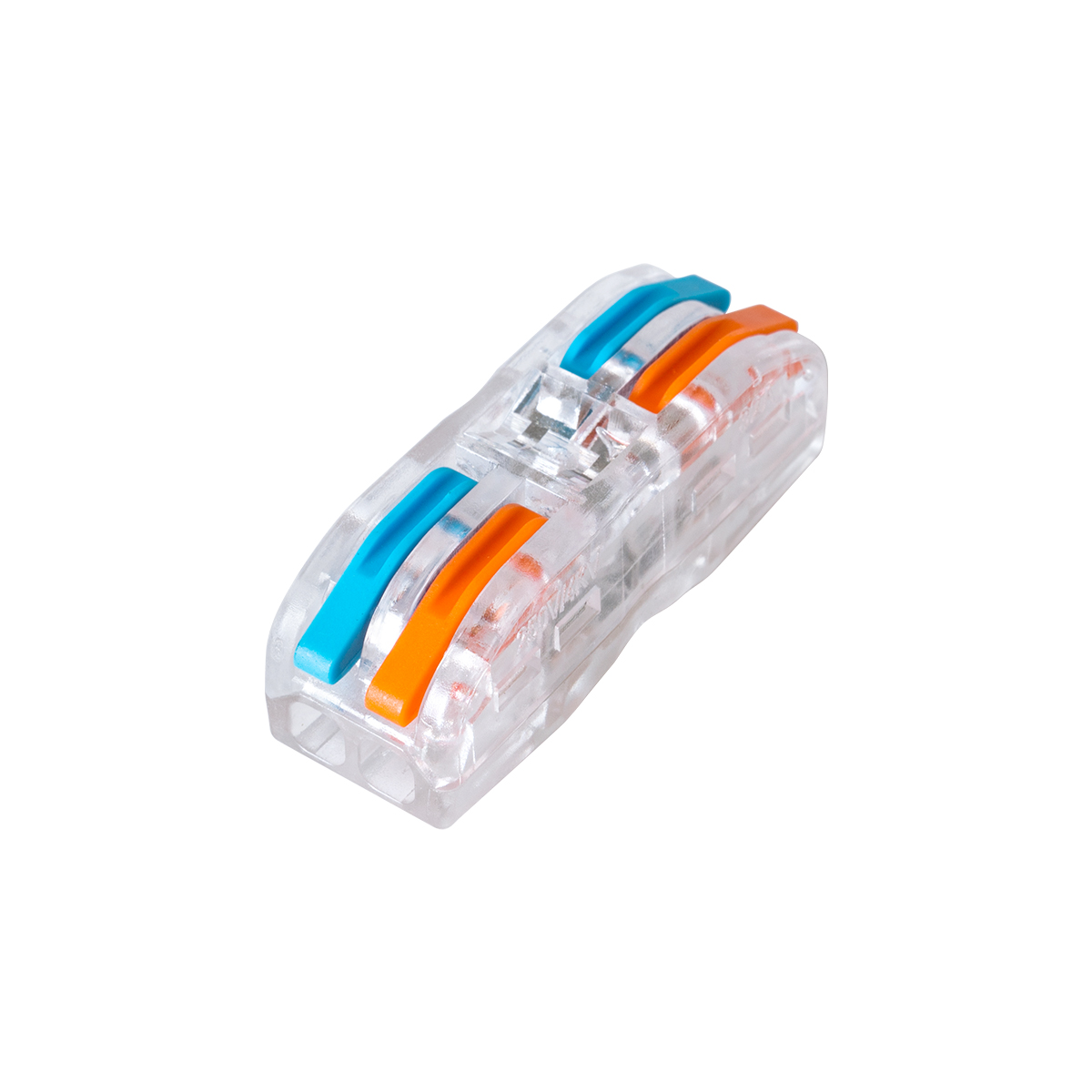 GloboStar® FAST-CONNECT 69907 Διπλή Κλέμα Ταχείας Σύνδεσης & Διακλάδωσης Καλωδίων - 2 x Είσοδοι & 2 x Έξοδοι με Συμβατή Διατομή Καλωδίων 0.08mm² έως 2.5mm² - 250V/4KV 32A Max - Μ2 x Π4 x Υ1.5cm - Διάφανο με Πορτοκαλί & Μπλε - Πακέτο 5 Τεμαχίων - 5 Years W GloboStar® FAST-CONNECT 69907 Διπλή Κλέμα Ταχείας Σύνδεσης & Διακλάδωσης Καλωδίων - 2 x Είσοδοι & 2 x Έξοδοι με Συμβατή Διατομή Καλωδίων 0.08mm² έως 2.5mm² - 250V/4KV 32A Max - Μ2 x Π4 x Υ1.5cm - Διάφανο με Πορτοκαλί & Μπλε - Πακέτο 5 Τεμαχίων - 5 Years W