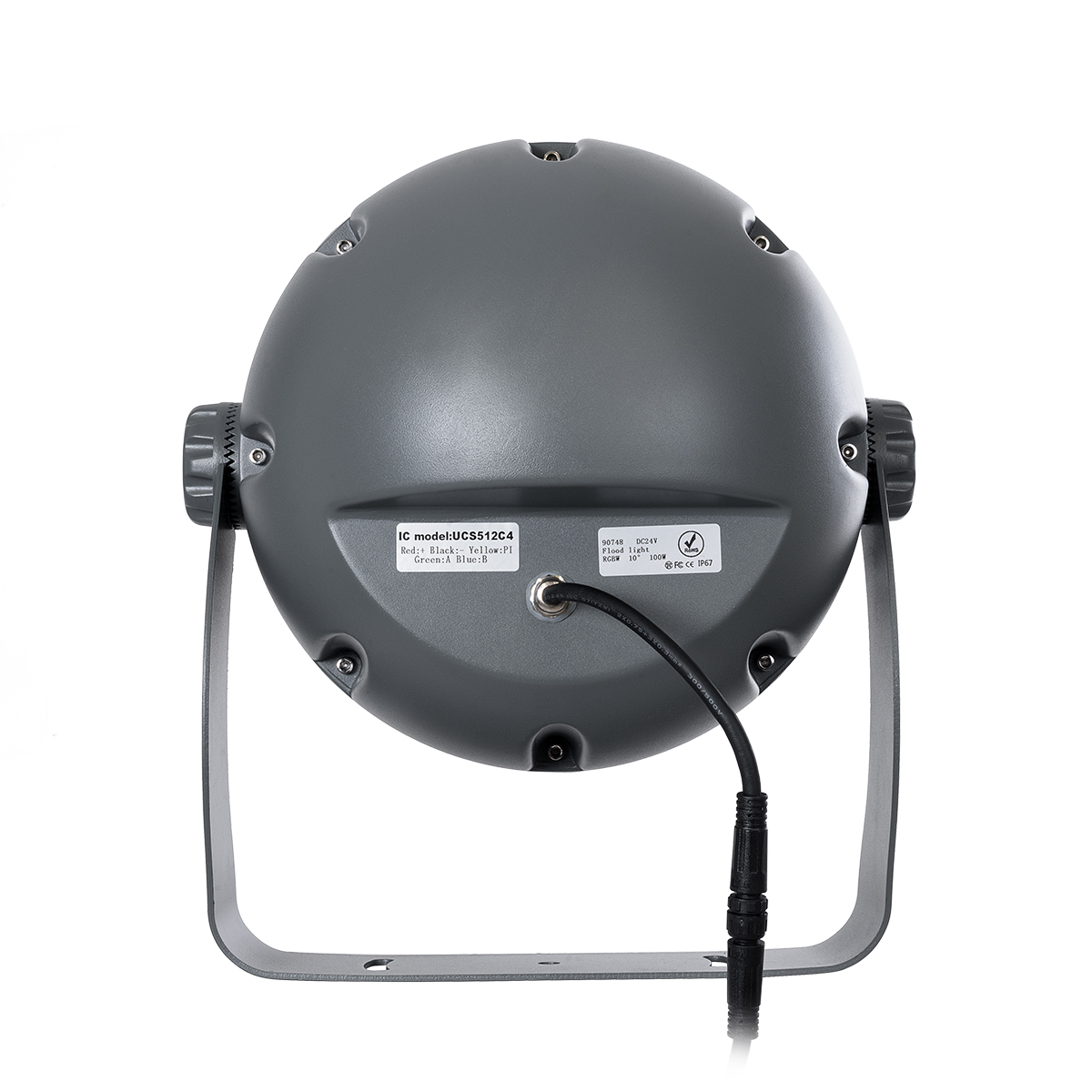 GLOBOSTAR® FLOOD-DIMO 90748 Προβολέας Σποτ Wall Washer με Αντιθαμβωτική Γρίλια LED 100W 8500lm 10° DC 24V Αδιάβροχο IP67 RGBW DMX512 Dimmable - Γκρι Ανθρακί - Μ34 x Π36 x Υ44cm - 3 Χρόνια Εγγύηση GLOBOSTAR® FLOOD-DIMO 90748 Προβολέας Σποτ Wall Washer με Αντιθαμβωτική Γρίλια LED 100W 8500lm 10° DC 24V Αδιάβροχο IP67 RGBW DMX512 Dimmable - Γκρι Ανθρακί - Μ34 x Π36 x Υ44cm - 3 Χρόνια Εγγύηση