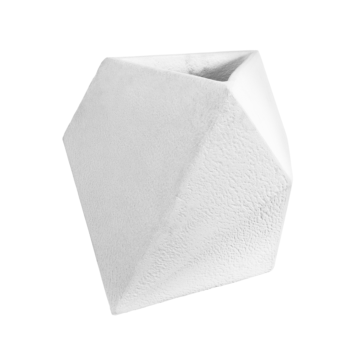 GloboStar® Artificial Garden ALBEROBELLO 20737 Επιδαπέδιο Πολυεστερικό Τσιμεντένιο Κασπώ Γλάστρα - Flower Pot Λευκό Μ50 x Π30 x Υ50cm GloboStar® Artificial Garden ALBEROBELLO 20737 Επιδαπέδιο Πολυεστερικό Τσιμεντένιο Κασπώ Γλάστρα - Flower Pot Λευκό Μ50 x Π30 x Υ50cm