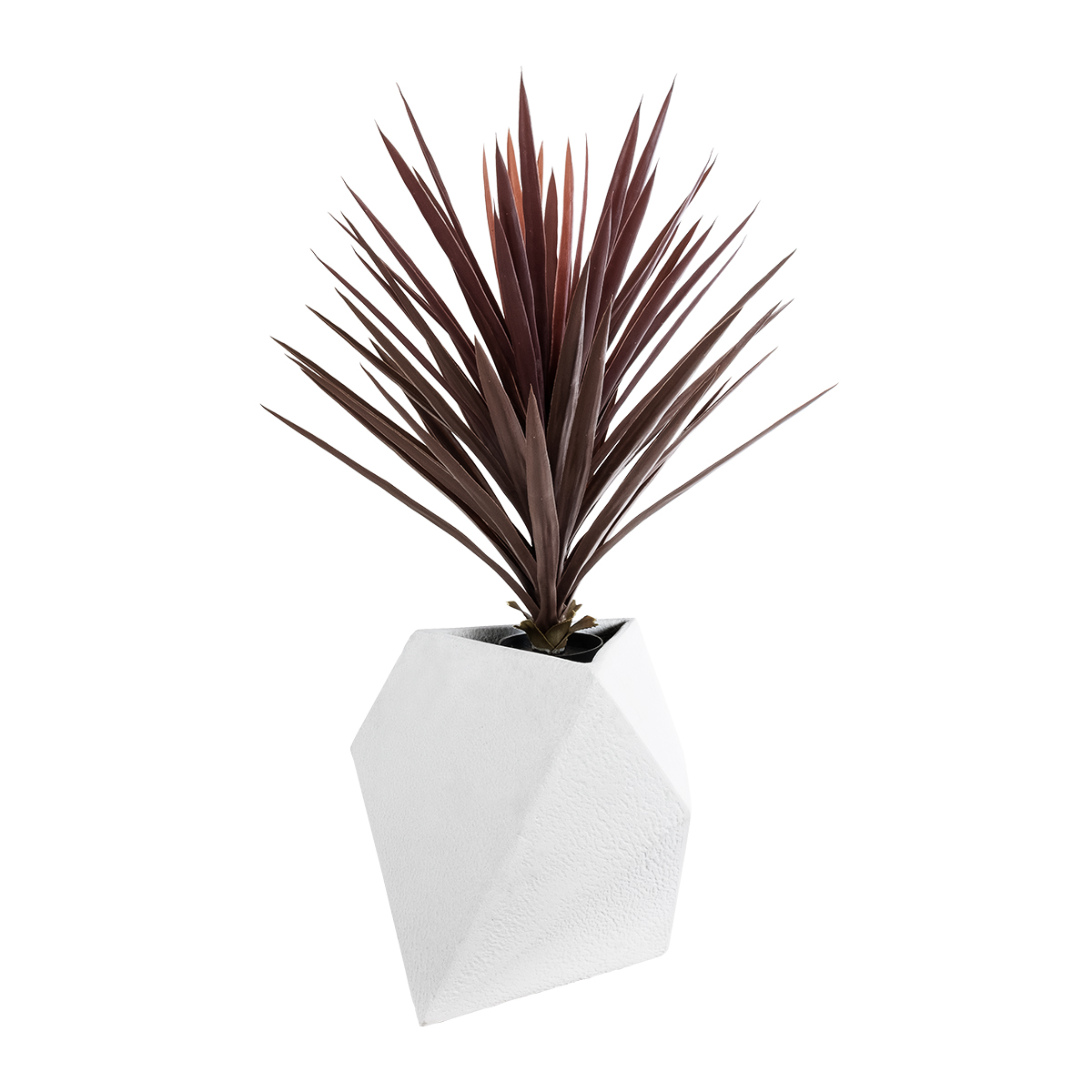 GloboStar® Artificial Garden ALBEROBELLO 20737 Επιδαπέδιο Πολυεστερικό Τσιμεντένιο Κασπώ Γλάστρα - Flower Pot Λευκό Μ50 x Π30 x Υ50cm GloboStar® Artificial Garden ALBEROBELLO 20737 Επιδαπέδιο Πολυεστερικό Τσιμεντένιο Κασπώ Γλάστρα - Flower Pot Λευκό Μ50 x Π30 x Υ50cm