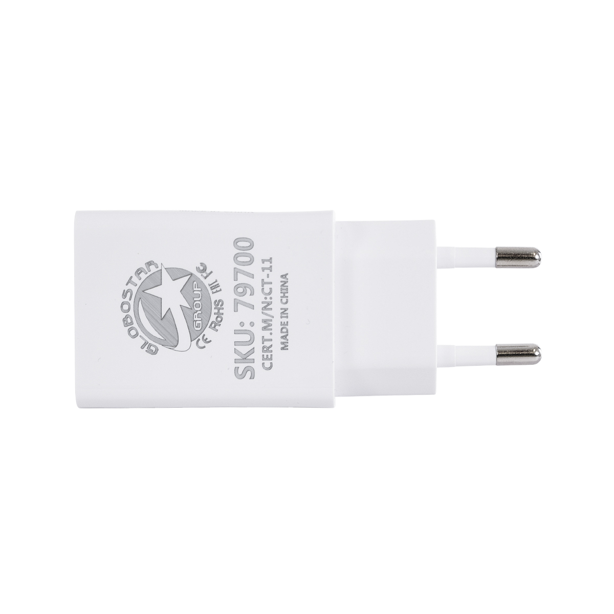 GloboStar® 79708 Φορτιστής Πρίζας Charger 1x Type-A USB Port DC 5V 1A Max 5W GloboStar® 79708 Φορτιστής Πρίζας Charger 1x Type-A USB Port DC 5V 1A Max 5W