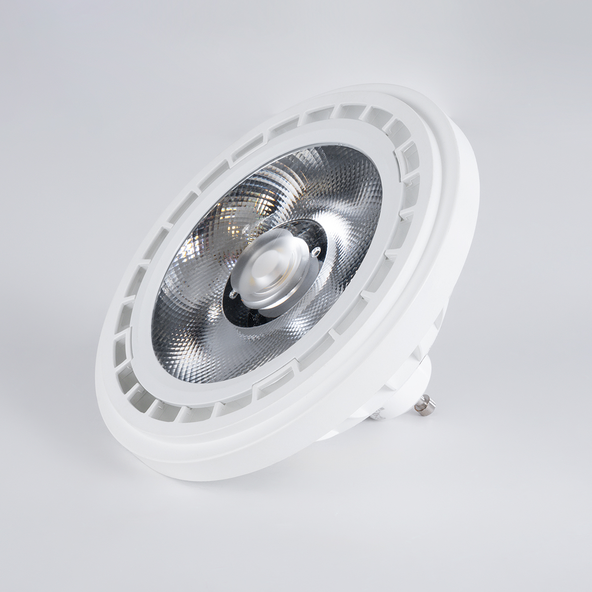 GLOBOSTAR® BEAMAR 60132 Σποτ GU10 AR111 LED 15W 1500lm 12° AC 220-240V IP20 Ψυχρό Λευκό 6000K Dimmable - Μ11 x Π11 x Υ6.6cm - 3 Χρόνια Εγγύηση