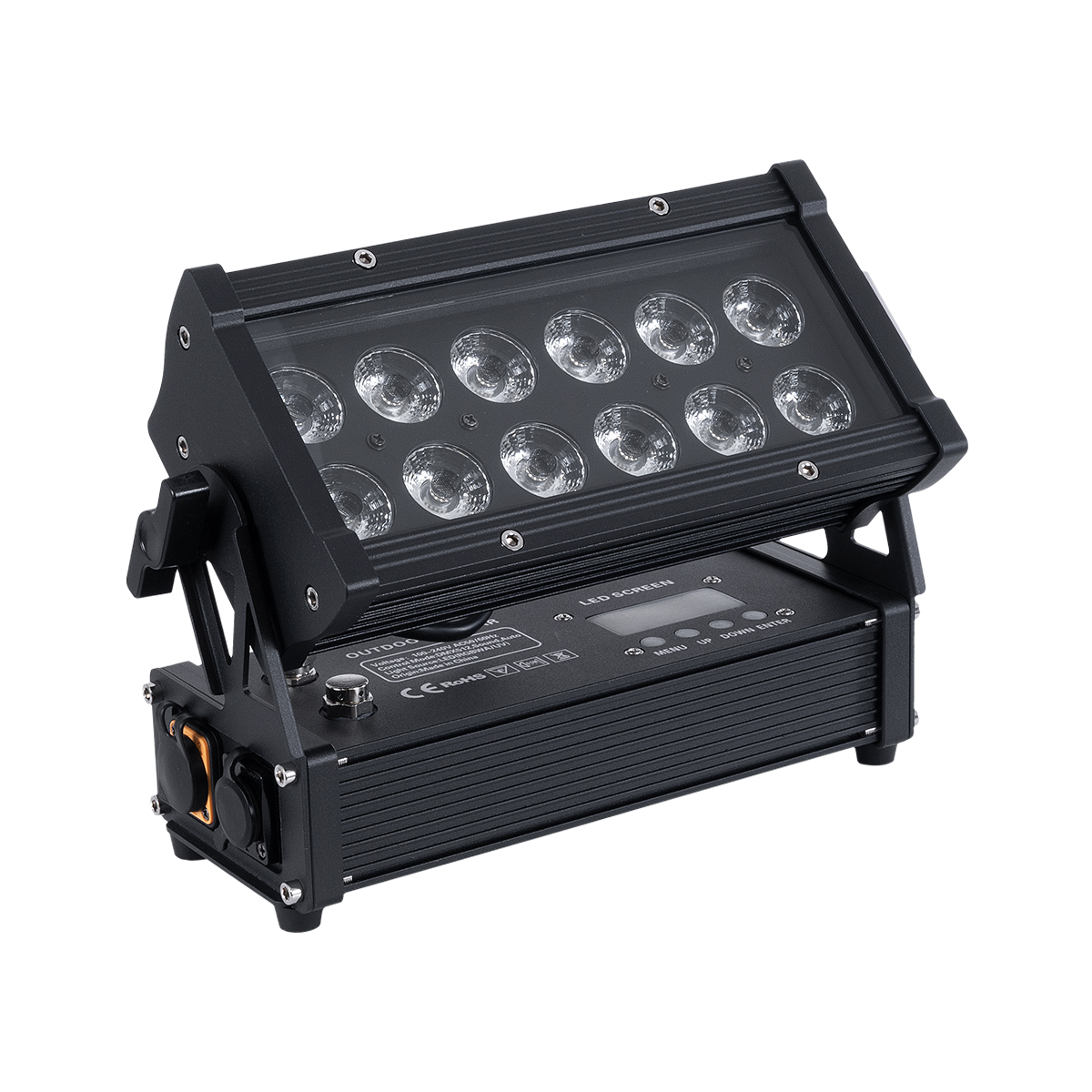 GloboStar® 51198 CYRUS Επαγγελματική Κεφαλή PAR DMX512 180W AC 220V-240V 6in1 - SPOT 25° OSRAM LED Αδιάβροχη IP65 RGBW+UV - Μαύρο - Μ30 x Π14 x Υ19cm - 2 Χρόνια Εγγύηση GloboStar® 51198 CYRUS Επαγγελματική Κεφαλή PAR DMX512 180W AC 220V-240V 6in1 - SPOT 25° OSRAM LED Αδιάβροχη IP65 RGBW+UV - Μαύρο - Μ30 x Π14 x Υ19cm - 2 Χρόνια Εγγύηση