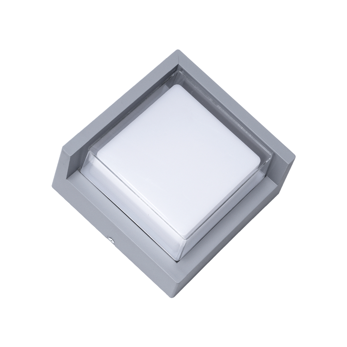 GLOBOSTAR® APEX 60771 Φωτιστικό Τοίχου - Απλίκα Εσωτερικού/Εξωτερικού Χώρου LED 10W 1050lm 120° AC175-265V Αδιάβροχο IP65 - Πλαστικό Σώμα - Φυσικό λευκό 4500K - Μ17 x Π17 x Υ9cm - Γκρι - Bridgelux Chip - 3 Χρόνια Εγγύηση GLOBOSTAR® APEX 60771 Φωτιστικό Τοίχου - Απλίκα Εσωτερικού/Εξωτερικού Χώρου LED 10W 1050lm 120° AC175-265V Αδιάβροχο IP65 - Πλαστικό Σώμα - Φυσικό λευκό 4500K - Μ17 x Π17 x Υ9cm - Γκρι - Bridgelux Chip - 3 Χρόνια Εγγύηση