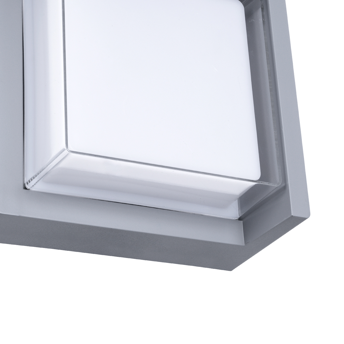 GLOBOSTAR® APEX 60771 Φωτιστικό Τοίχου - Απλίκα Εσωτερικού/Εξωτερικού Χώρου LED 10W 1050lm 120° AC175-265V Αδιάβροχο IP65 - Πλαστικό Σώμα - Φυσικό λευκό 4500K - Μ17 x Π17 x Υ9cm - Γκρι - Bridgelux Chip - 3 Χρόνια Εγγύηση GLOBOSTAR® APEX 60771 Φωτιστικό Τοίχου - Απλίκα Εσωτερικού/Εξωτερικού Χώρου LED 10W 1050lm 120° AC175-265V Αδιάβροχο IP65 - Πλαστικό Σώμα - Φυσικό λευκό 4500K - Μ17 x Π17 x Υ9cm - Γκρι - Bridgelux Chip - 3 Χρόνια Εγγύηση