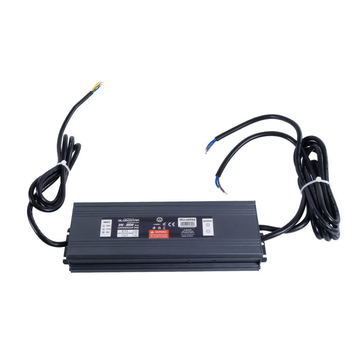 GloboStar® 60966 Αδιάβροχο Τροφοδοτικό SELV για Προϊόντα Φωτισμού LED 300W 12.5A - AC 220-240V σε DC 24V με 1.2m VDE Καλώδιο Παροχής & Εξόδου Τροφοδοσίας - Αδιάβροχο IP68 - M23.5 x W7.5 x H3.6cm - 3 Χρόνια Εγγύηση GloboStar® 60966 Αδιάβροχο Τροφοδοτικό SELV για Προϊόντα Φωτισμού LED 300W 12.5A - AC 220-240V σε DC 24V με 1.2m VDE Καλώδιο Παροχής & Εξόδου Τροφοδοσίας - Αδιάβροχο IP68 - M23.5 x W7.5 x H3.6cm - 3 Χρόνια Εγγύηση