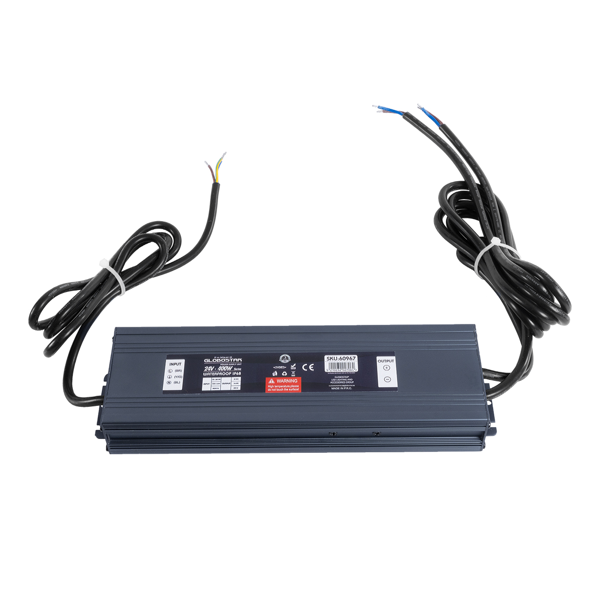 GloboStar® 60967 Αδιάβροχο Τροφοδοτικό SELV για Προϊόντα Φωτισμού LED 400W 16.67A - AC 220-240V σε DC 24V με 1.2m VDE Καλώδιο Παροχής & Εξόδου Τροφοδοσίας - Αδιάβροχο IP68 - M25.5 x W7.5 x H4cm - 3 Χρόνια Εγγύηση GloboStar® 60967 Αδιάβροχο Τροφοδοτικό SELV για Προϊόντα Φωτισμού LED 400W 16.67A - AC 220-240V σε DC 24V με 1.2m VDE Καλώδιο Παροχής & Εξόδου Τροφοδοσίας - Αδιάβροχο IP68 - M25.5 x W7.5 x H4cm - 3 Χρόνια Εγγύηση