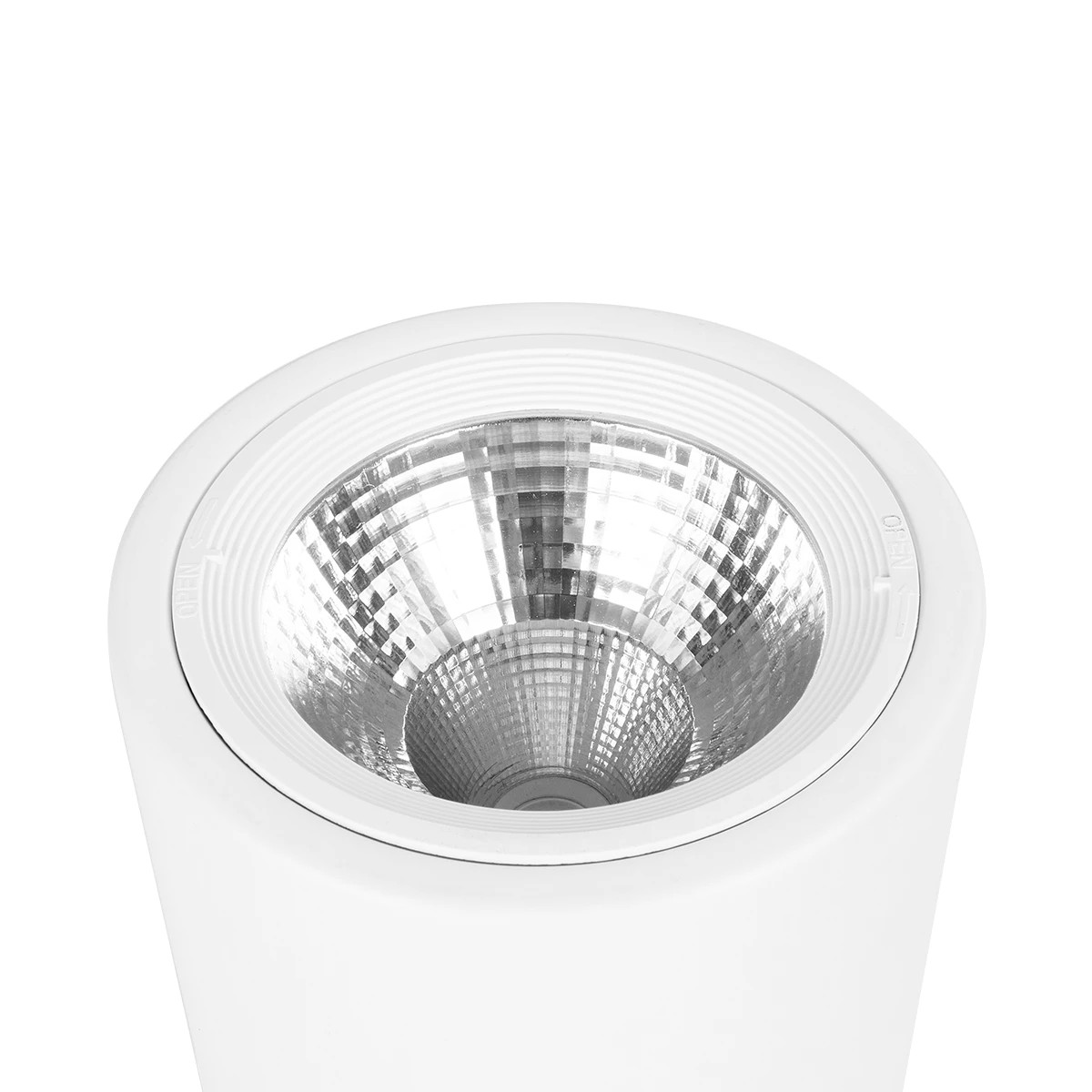 GloboStar® 999-0002 Φωτιστικό Σποτ Οροφής Downlight 15W 1500lm 24° AC 220-240V IP20 Θερμό Λευκό 3000K GloboStar® 999-0002 Φωτιστικό Σποτ Οροφής Downlight 15W 1500lm 24° AC 220-240V IP20 Θερμό Λευκό 3000K
