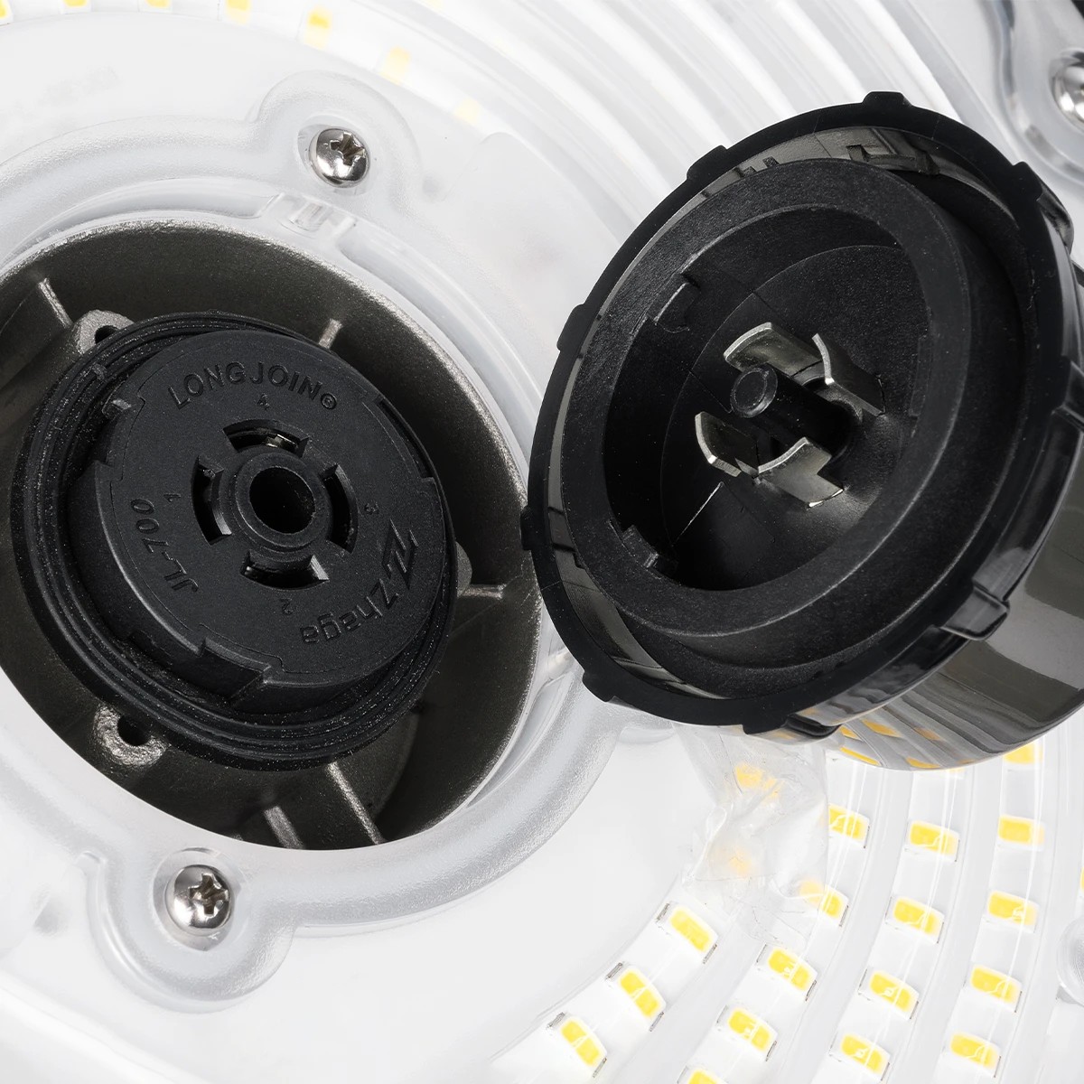 GLOBOSTAR® INDUSTRY-CAP 61707 Κάλυμμα με Zhaga Socket για τα Βιομηχανικά Φωτιστικά Καμπάνες High Bay UFO Τεχνολογίας Smart Group Linkable Control System 2.4Ghz Αδιάβροχο IP65 Μαύρο Πλαστικό ABS - Μ5 x Π5 x Υ3.5cm GLOBOSTAR® INDUSTRY-CAP 61707 Κάλυμμα με Zhaga Socket για τα Βιομηχανικά Φωτιστικά Καμπάνες High Bay UFO Τεχνολογίας Smart Group Linkable Control System 2.4Ghz Αδιάβροχο IP65 Μαύρο Πλαστικό ABS - Μ5 x Π5 x Υ3.5cm
