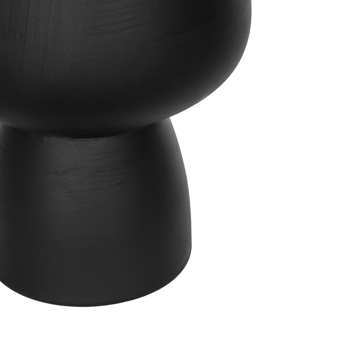 GloboStar® Artificial Garden CAMERON 21272 Διακοσμητικό Κεραμικό Βάζo Μαύρο Π16 x Μ16 x Υ20cm GloboStar® Artificial Garden CAMERON 21272 Διακοσμητικό Κεραμικό Βάζo Μαύρο Π16 x Μ16 x Υ20cm