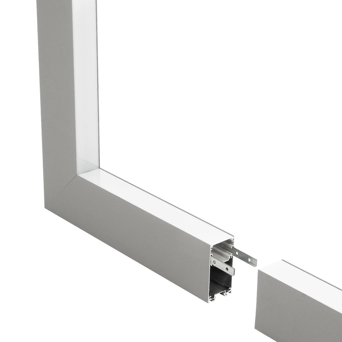 GLOBOSTAR® ALP-CORNER-IN90 LUMILINE 61771 Επιφανειακό / Κρεμαστό Προφίλ Αλουμινίου Γωνία με Λευκό Γαλακτερό Πατητό Κάλυμμα για Ταινίες LED IP20 - Γκρι Ανθρακί Ματ - Μ30 x Π3.5 x Υ7cm GLOBOSTAR® ALP-CORNER-IN90 LUMILINE 61771 Επιφανειακό / Κρεμαστό Προφίλ Αλουμινίου Γωνία με Λευκό Γαλακτερό Πατητό Κάλυμμα για Ταινίες LED IP20 - Γκρι Ανθρακί Ματ - Μ30 x Π3.5 x Υ7cm