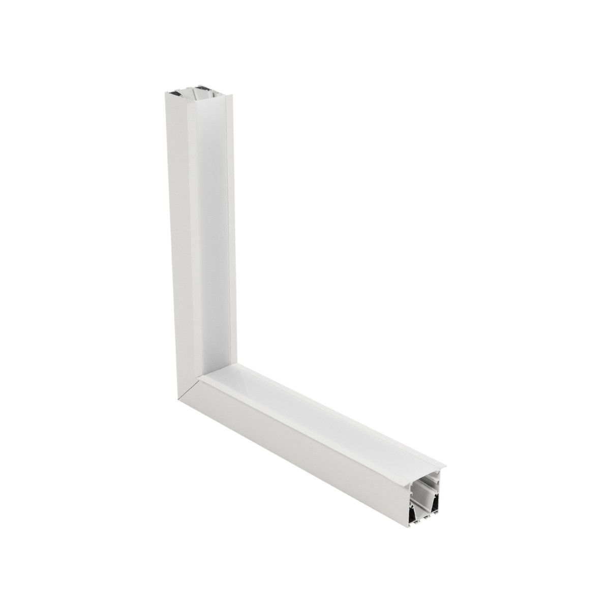 GLOBOSTAR® ALP-CORNER-IN90 RECESSA 61791 Χωνευτό Προφίλ Αλουμινίου Γωνία με Λευκό Γαλακτερό Πατητό Κάλυμμα για Ταινίες LED IP20 - Λευκό Ματ - Μ30 x Π3.5 x Υ4cm GLOBOSTAR® ALP-CORNER-IN90 RECESSA 61791 Χωνευτό Προφίλ Αλουμινίου Γωνία με Λευκό Γαλακτερό Πατητό Κάλυμμα για Ταινίες LED IP20 - Λευκό Ματ - Μ30 x Π3.5 x Υ4cm