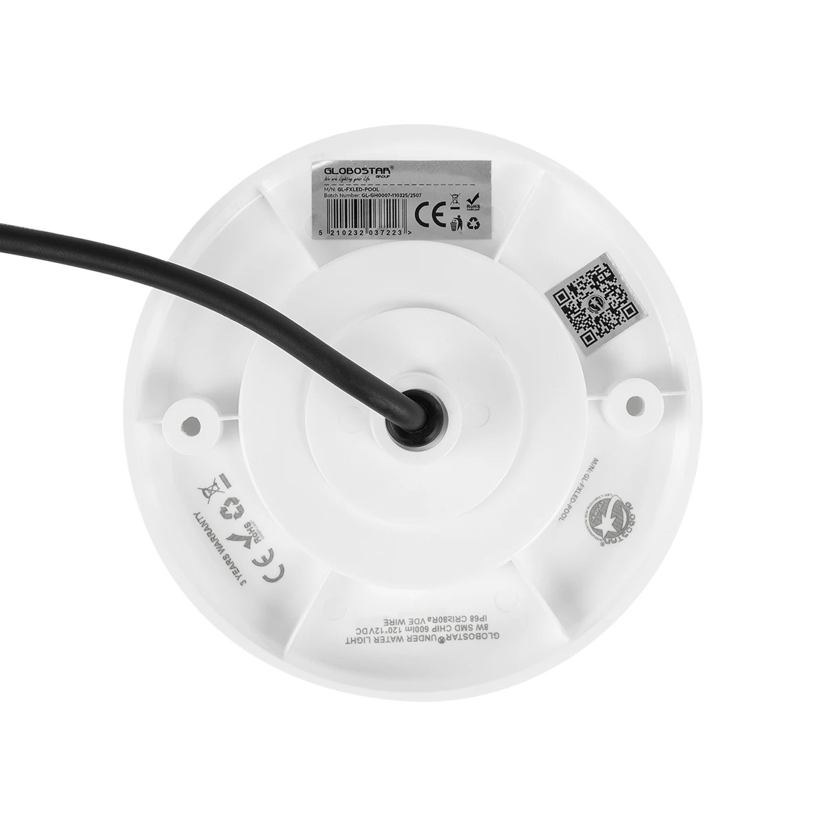 GLOBOSTAR® POOLARTY 61717 Υποβρύχιο Φωτιστικό για Σιντριβάνια/Πισίνες LED 8W 560lm 120° DC 12V Αδιάβροχο IP68 Μπλε Dimmable - Bridgelux SMD Chip - 1m VDE Rubber Καλώδιο - Φ13 x Υ2cm - 3 Χρόνια Εγγύηση GLOBOSTAR® POOLARTY 61717 Υποβρύχιο Φωτιστικό για Σιντριβάνια/Πισίνες LED 8W 560lm 120° DC 12V Αδιάβροχο IP68 Μπλε Dimmable - Bridgelux SMD Chip - 1m VDE Rubber Καλώδιο - Φ13 x Υ2cm - 3 Χρόνια Εγγύηση