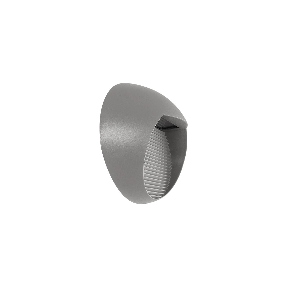 kelvo STEPART KLV-101-0099 Φωτιστικό Σκαλοπατιού / Διαδρόμου LED 3W 375lm 45° AC 220-240V Αδιάβροχο IP65 Θερμό Λευκό 2700K - Lumileds SMD Chip & TÜV SÜD Driver - Γκρι Ανθρακί Ματ - Μ26 x Π5.5 x Υ13cm - 5 Χρόνια Εγγύηση