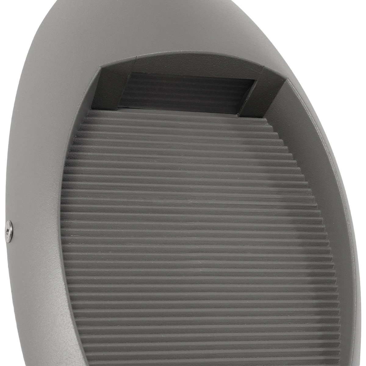 kelvo STEPART KLV-101-0102 Φωτιστικό Σκαλοπατιού / Διαδρόμου LED 3W 375lm 45° AC 220-240V Αδιάβροχο IP65 Θερμό Λευκό 2700K - Lumileds SMD Chip & TÜV SÜD Driver - Γκρι Ανθρακί Ματ - Μ13 x Π5.5 x Υ26cm - 5 Χρόνια Εγγύηση