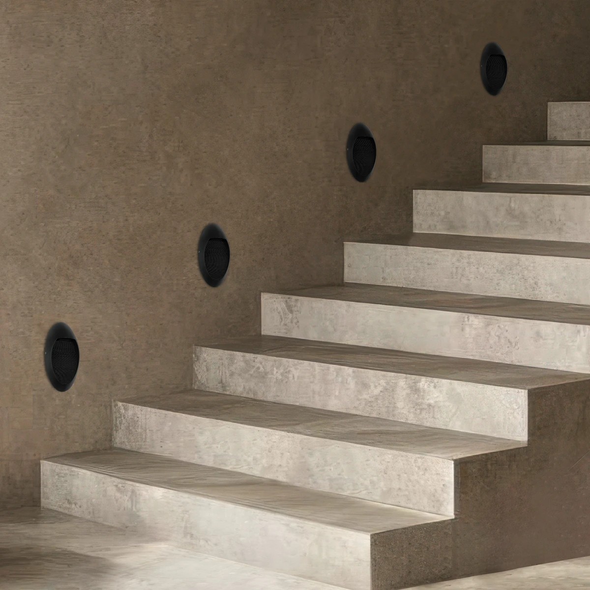 kelvo STEPART KLV-101-0101 Φωτιστικό Σκαλοπατιού / Διαδρόμου LED 3W 375lm 45° AC 220-240V Αδιάβροχο IP65 Θερμό Λευκό 2700K - Lumileds SMD Chip & TÜV SÜD Driver - Μαύρο Ματ - Μ13 x Π5.5 x Υ26cm - 5 Χρόνια Εγγύηση