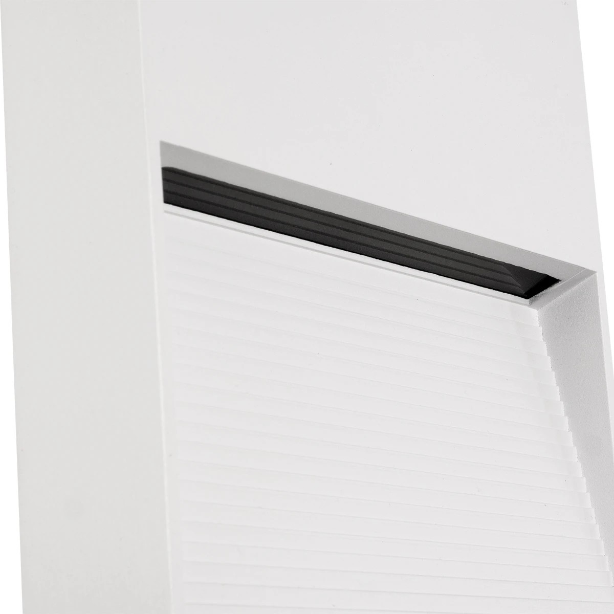 kelvo STEPART KLV-101-0106 Φωτιστικό Σκαλοπατιού / Διαδρόμου LED 4W 500lm 45° AC 220-240V Αδιάβροχο IP65 Θερμό Λευκό 2700K - Lumileds SMD Chip & TÜV SÜD Driver - Λευκό Ματ - Μ15 x Π3.5 x Υ15cm - 5 Χρόνια Εγγύηση