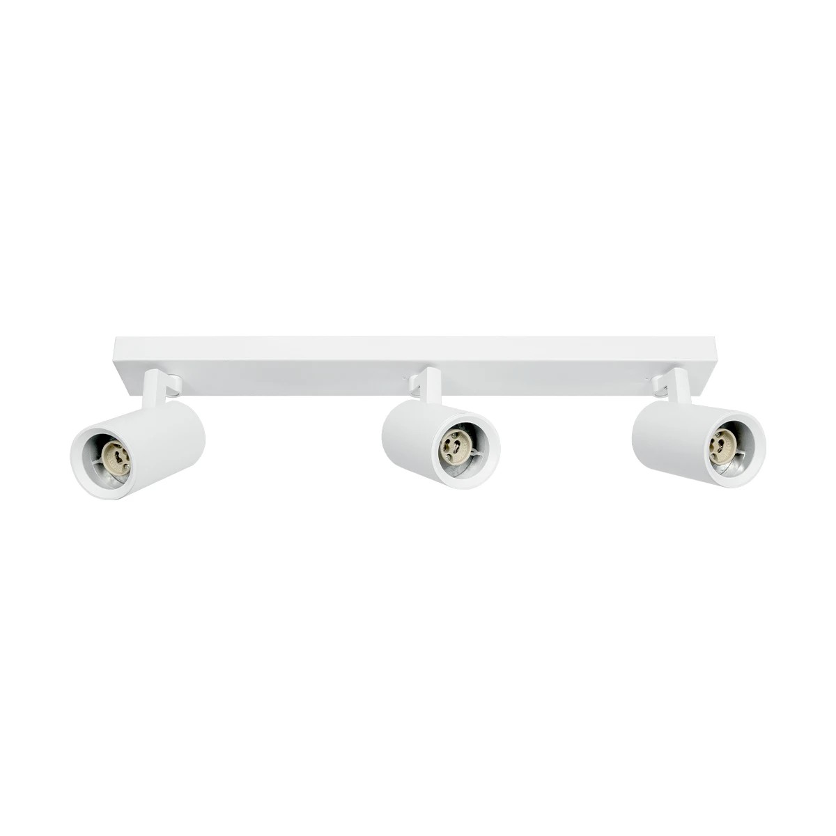kelvo® SPOTA KLV-101-0139 Μοντέρνο Κινούμενο Φωτιστικό Σποτ Οροφής με Ντουί 3 x GU10 90° AC 220-240V IP20 - Λευκό Ματ - Μ48 x Π6.2 x Υ14cm kelvo® SPOTA KLV-101-0139 Μοντέρνο Κινούμενο Φωτιστικό Σποτ Οροφής με Ντουί 3 x GU10 90° AC 220-240V IP20 - Λευκό Ματ - Μ48 x Π6.2 x Υ14cm