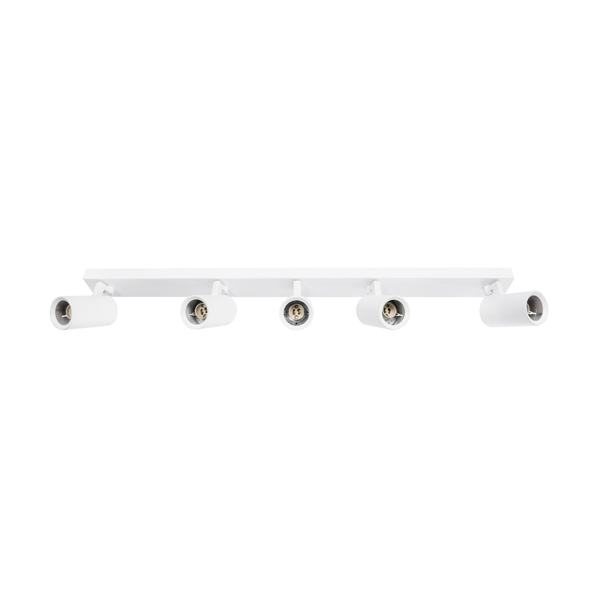 kelvo® SPOTA KLV-101-0143 Μοντέρνο Κινούμενο Φωτιστικό Σποτ Οροφής με Ντουί 5 x GU10 90° AC 220-240V IP20 - Λευκό Ματ - Μ79.5 x Π6.3 x Υ14cm kelvo® SPOTA KLV-101-0143 Μοντέρνο Κινούμενο Φωτιστικό Σποτ Οροφής με Ντουί 5 x GU10 90° AC 220-240V IP20 - Λευκό Ματ - Μ79.5 x Π6.3 x Υ14cm