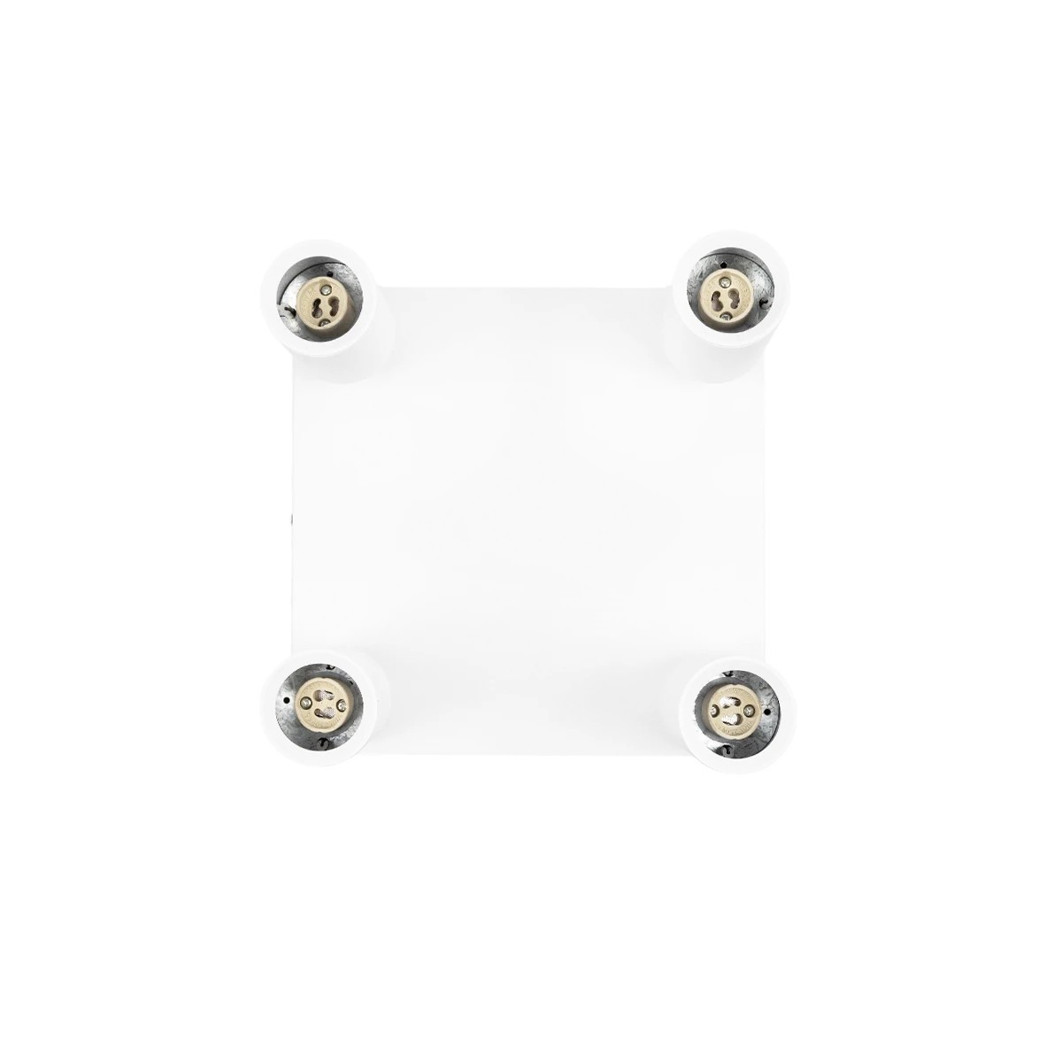 kelvo® SPOTA KLV-101-0147 Μοντέρνο Κινούμενο Φωτιστικό Σποτ Οροφής με Ντουί 4 x GU10 90° AC 220-240V IP20 - Λευκό Ματ - Μ26 x Π26 x Υ14cm kelvo® SPOTA KLV-101-0147 Μοντέρνο Κινούμενο Φωτιστικό Σποτ Οροφής με Ντουί 4 x GU10 90° AC 220-240V IP20 - Λευκό Ματ - Μ26 x Π26 x Υ14cm