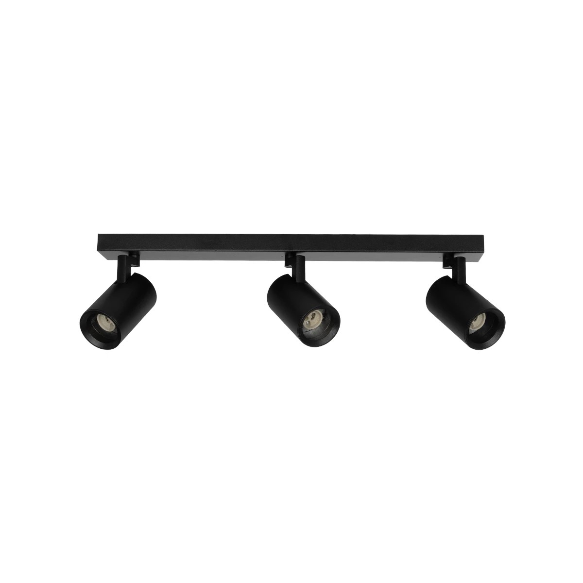 kelvo® SPOTA KLV-101-0138 Μοντέρνο Κινούμενο Φωτιστικό Σποτ Οροφής με Ντουί 3 x GU10 90° AC 220-240V IP20 - Μαύρο Ματ - Μ48 x Π6.2 x Υ14cm kelvo® SPOTA KLV-101-0138 Μοντέρνο Κινούμενο Φωτιστικό Σποτ Οροφής με Ντουί 3 x GU10 90° AC 220-240V IP20 - Μαύρο Ματ - Μ48 x Π6.2 x Υ14cm