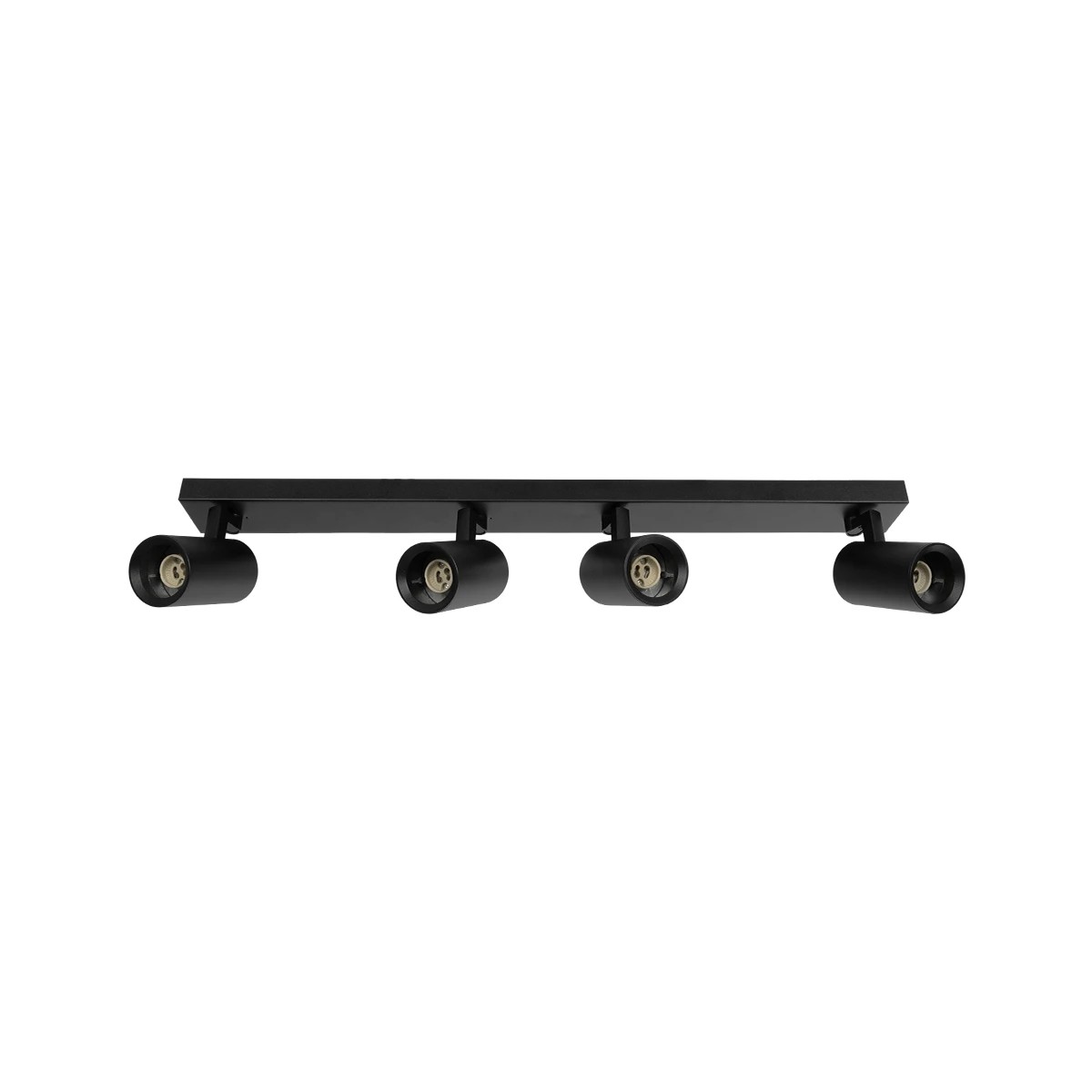 kelvo® SPOTA KLV-101-0140 Μοντέρνο Κινούμενο Φωτιστικό Σποτ Οροφής με Ντουί 4 x GU10 90° AC 220-240V IP20 - Μαύρο Ματ - Μ64 x Π6 x Υ14cm kelvo® SPOTA KLV-101-0140 Μοντέρνο Κινούμενο Φωτιστικό Σποτ Οροφής με Ντουί 4 x GU10 90° AC 220-240V IP20 - Μαύρο Ματ - Μ64 x Π6 x Υ14cm