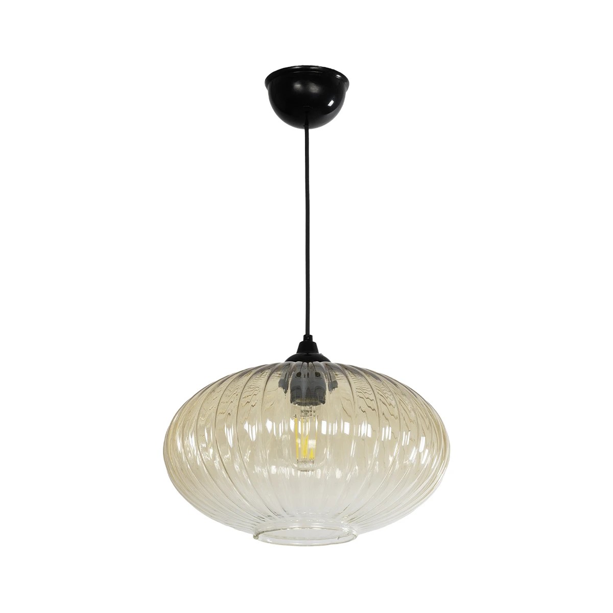 GLOBOSTAR® PERA 206-0012 Μοντέρνο Κρεμαστό Φωτιστικό Οροφής με Ντουί 1 x E27 AC 220-240V IP20 - Mελί - Μ30 x Π30 x Υ22cm GLOBOSTAR® PERA 206-0012 Μοντέρνο Κρεμαστό Φωτιστικό Οροφής με Ντουί 1 x E27 AC 220-240V IP20 - Mελί - Μ30 x Π30 x Υ22cm