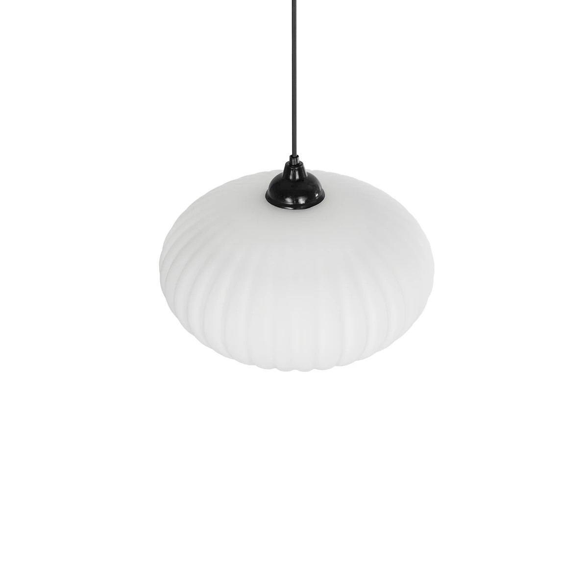 GLOBOSTAR® PERA 206-0011 Μοντέρνο Κρεμαστό Φωτιστικό Οροφής με Ντουί 1 x E27 AC 220-240V IP20 - Λευκό - Μ30 x Π30 x Υ22cm GLOBOSTAR® PERA 206-0011 Μοντέρνο Κρεμαστό Φωτιστικό Οροφής με Ντουί 1 x E27 AC 220-240V IP20 - Λευκό - Μ30 x Π30 x Υ22cm