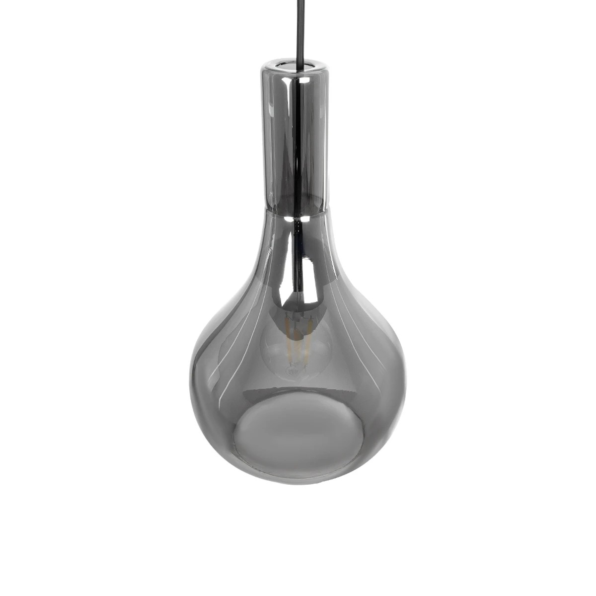 GLOBOSTAR® ΤΟΝΕ 206-0034 Μοντέρνο Κρεμαστό Φωτιστικό Οροφής με Ντουί 1 x E27 AC 220-240V IP20 - Μαύρο Φιμέ - Μ20 x Π20 x Υ36cm GLOBOSTAR® ΤΟΝΕ 206-0034 Μοντέρνο Κρεμαστό Φωτιστικό Οροφής με Ντουί 1 x E27 AC 220-240V IP20 - Μαύρο Φιμέ - Μ20 x Π20 x Υ36cm