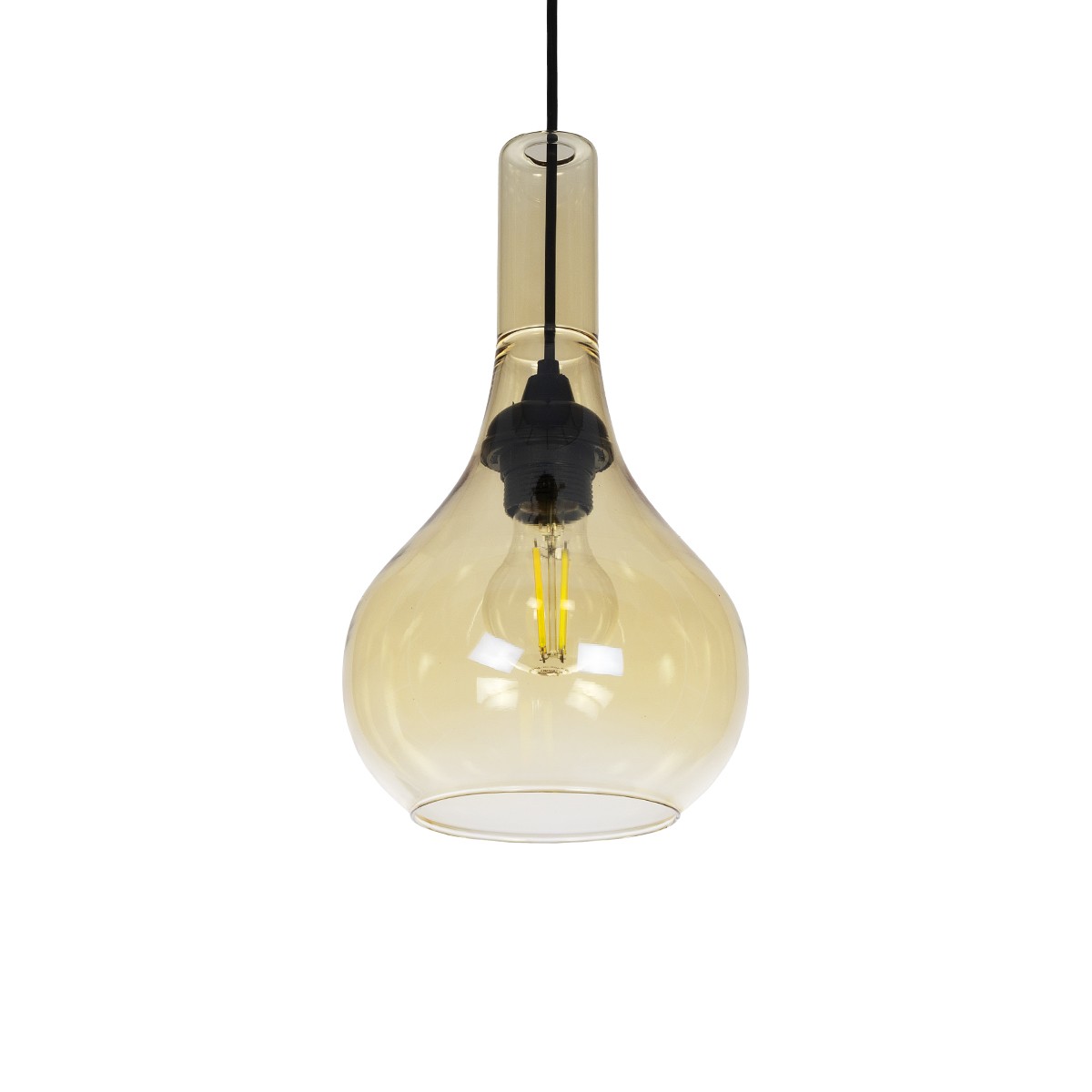GLOBOSTAR® ΤΟΝΕ 206-0035 Μοντέρνο Κρεμαστό Φωτιστικό Οροφής με Ντουί 1 x E27 AC 220-240V IP20 - Mελί - Μ20 x Π20 x Υ36cm GLOBOSTAR® ΤΟΝΕ 206-0035 Μοντέρνο Κρεμαστό Φωτιστικό Οροφής με Ντουί 1 x E27 AC 220-240V IP20 - Mελί - Μ20 x Π20 x Υ36cm