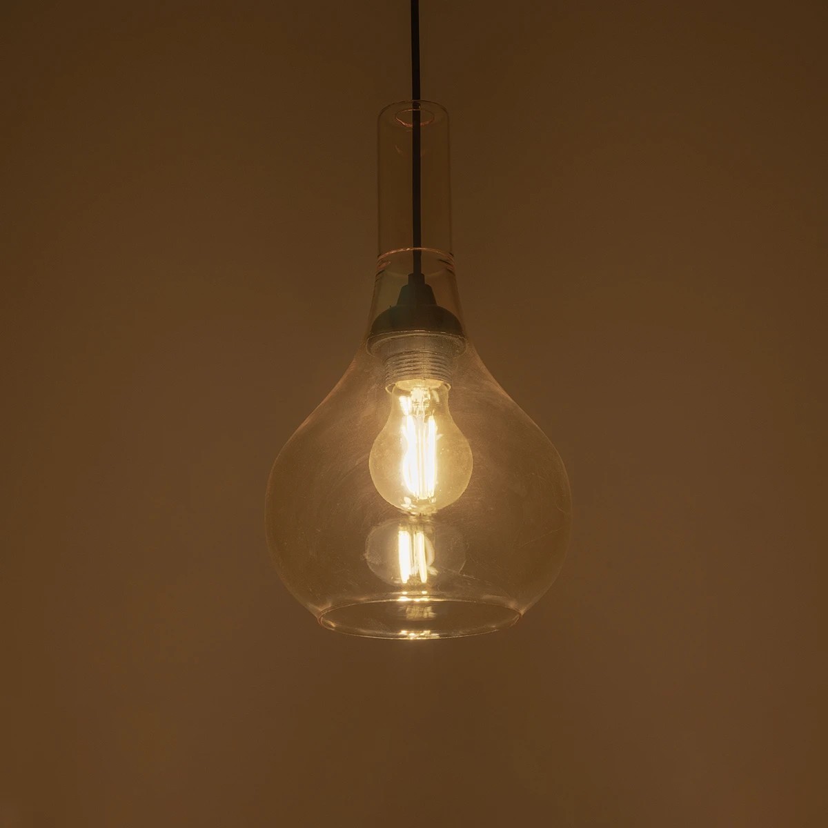 GLOBOSTAR® ΤΟΝΕ 206-0035 Μοντέρνο Κρεμαστό Φωτιστικό Οροφής με Ντουί 1 x E27 AC 220-240V IP20 - Mελί - Μ20 x Π20 x Υ36cm GLOBOSTAR® ΤΟΝΕ 206-0035 Μοντέρνο Κρεμαστό Φωτιστικό Οροφής με Ντουί 1 x E27 AC 220-240V IP20 - Mελί - Μ20 x Π20 x Υ36cm