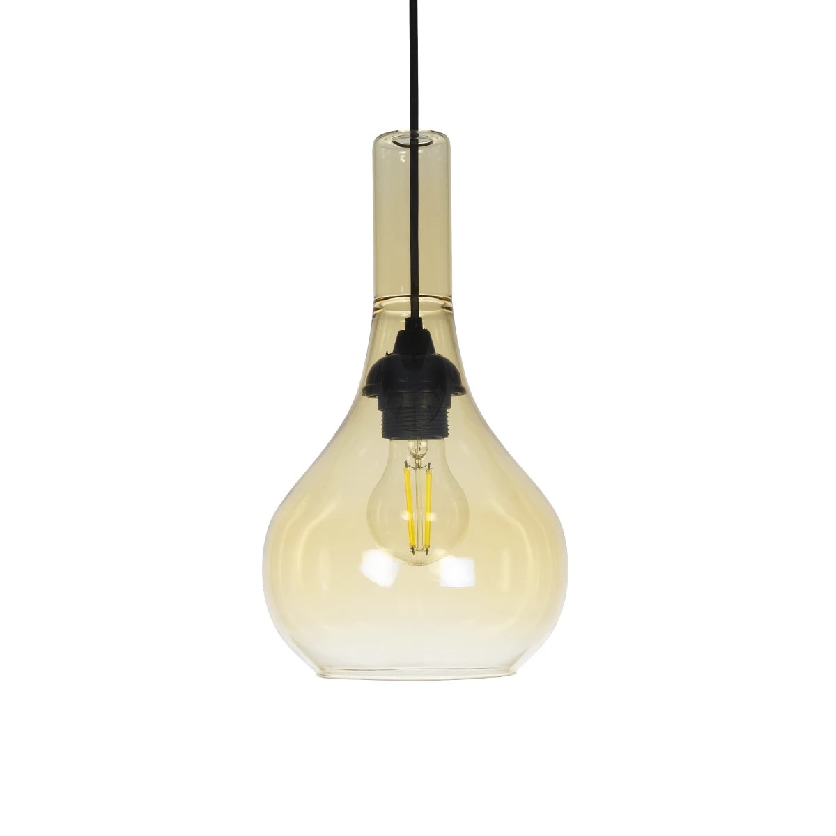 GLOBOSTAR® ΤΟΝΕ 206-0035 Μοντέρνο Κρεμαστό Φωτιστικό Οροφής με Ντουί 1 x E27 AC 220-240V IP20 - Mελί - Μ20 x Π20 x Υ36cm GLOBOSTAR® ΤΟΝΕ 206-0035 Μοντέρνο Κρεμαστό Φωτιστικό Οροφής με Ντουί 1 x E27 AC 220-240V IP20 - Mελί - Μ20 x Π20 x Υ36cm