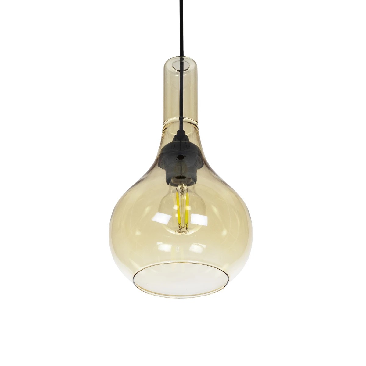 GLOBOSTAR® ΤΟΝΕ 206-0035 Μοντέρνο Κρεμαστό Φωτιστικό Οροφής με Ντουί 1 x E27 AC 220-240V IP20 - Mελί - Μ20 x Π20 x Υ36cm GLOBOSTAR® ΤΟΝΕ 206-0035 Μοντέρνο Κρεμαστό Φωτιστικό Οροφής με Ντουί 1 x E27 AC 220-240V IP20 - Mελί - Μ20 x Π20 x Υ36cm