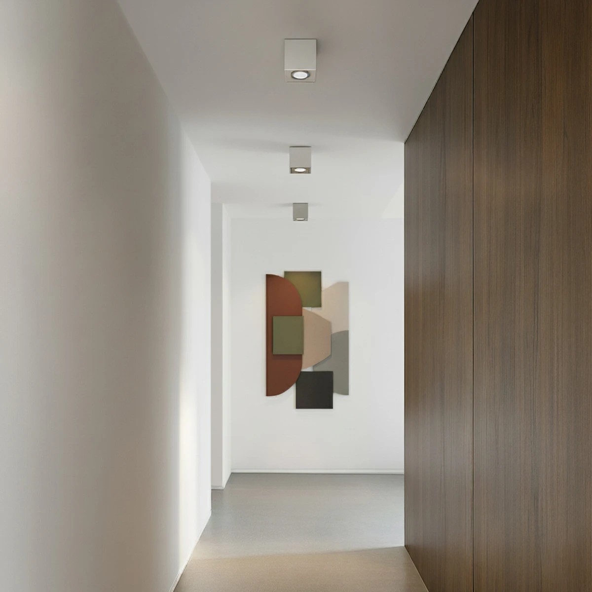 kelvo AKIRA KLV-101-0030 Κινούμενο Φωτιστικό Downlight Σποτ για Λάμπα MR16 με Ντουί GU10 AC 220-240V IP20 - Νίκελ Βούρτσας - Μ8 x Π8 x Υ10cm