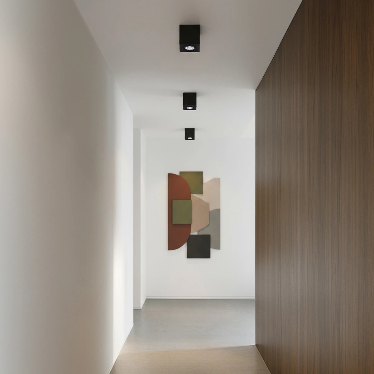 kelvo AKIRA KLV-101-0028 Κινούμενο Φωτιστικό Downlight Σποτ για Λάμπα MR16 με Ντουί GU10 AC 220-240V IP20 - Μαύρο Ματ - Μ8 x Π8 x Υ10cm