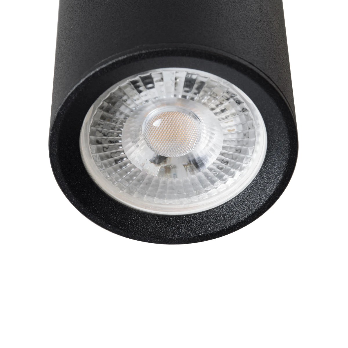 kelvo DUCT KLV-101-0053 Φωτιστικό Downlight Σποτ για Λάμπα MR16 με Ντουί GU10 AC 220-240V IP20 - Μαύρο Ματ - Μ6 x Π6 x Υ60cm