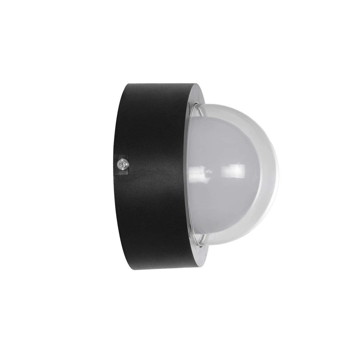 kelvo NEXA KLV-101-0249 Φωτιστικό Τοίχου / Απλίκα LED 6W 360lm 180° AC 220-240V Αδιάβροχο IP65 Μπλε - Sanan SMD Chip & TÜV SÜD Driver - Μαύρο Ματ - Μ11 x Π8.5 x Υ11cm - 5 Χρόνια Εγγύηση