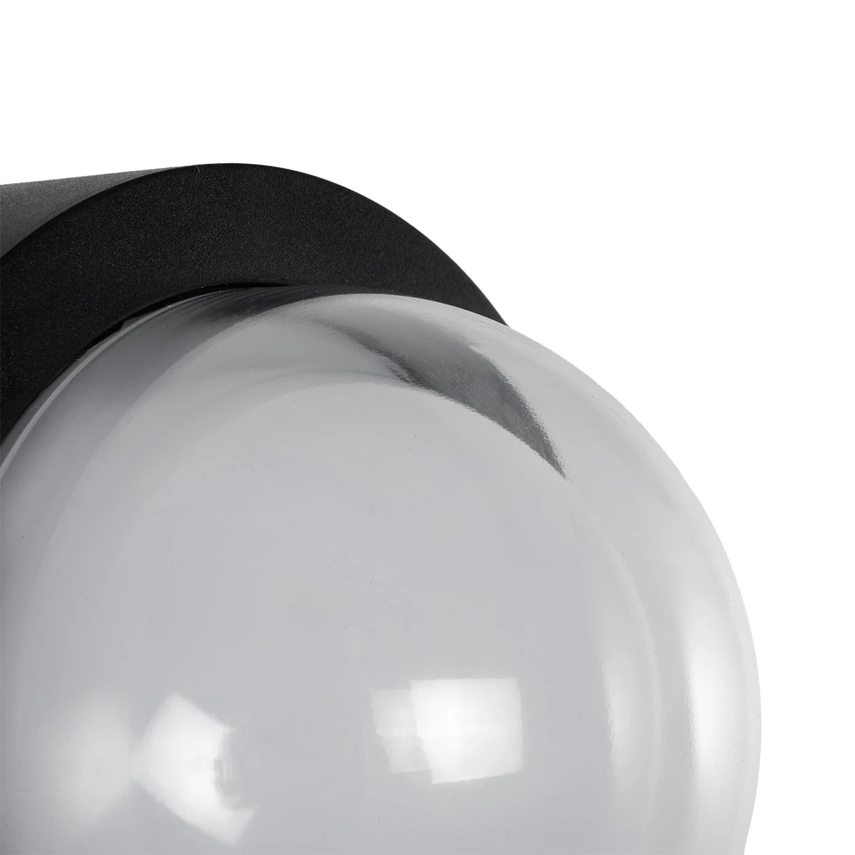 kelvo NEXA KLV-101-0249 Φωτιστικό Τοίχου / Απλίκα LED 6W 360lm 180° AC 220-240V Αδιάβροχο IP65 Μπλε - Sanan SMD Chip & TÜV SÜD Driver - Μαύρο Ματ - Μ11 x Π8.5 x Υ11cm - 5 Χρόνια Εγγύηση