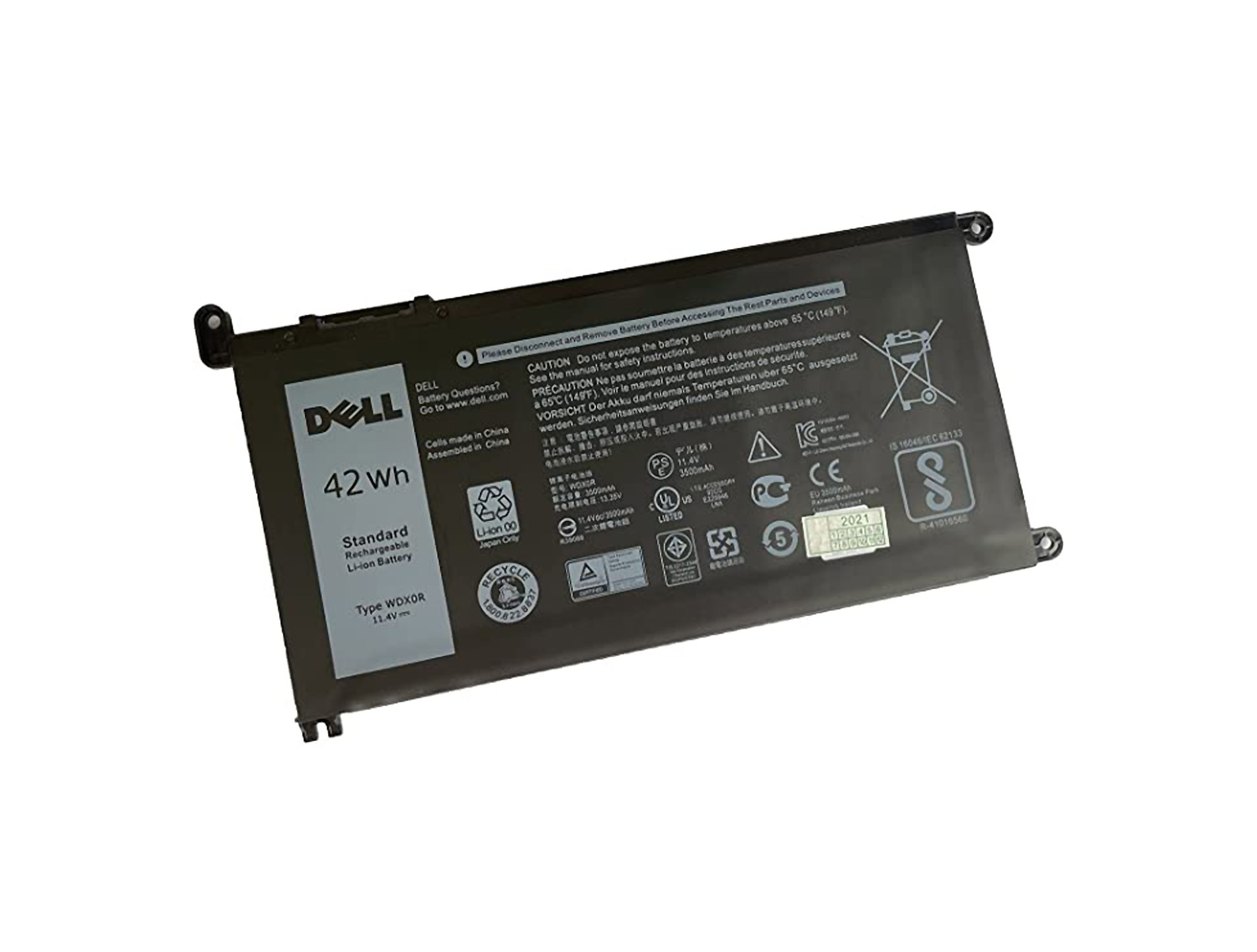 DELL INSPIRON 15 5567 5568 13 7368 7569 7579 BATTERY - WDX0R DELL INSPIRON 15 5567 5568 13 7368 7569 7579 BATTERY - WDX0R