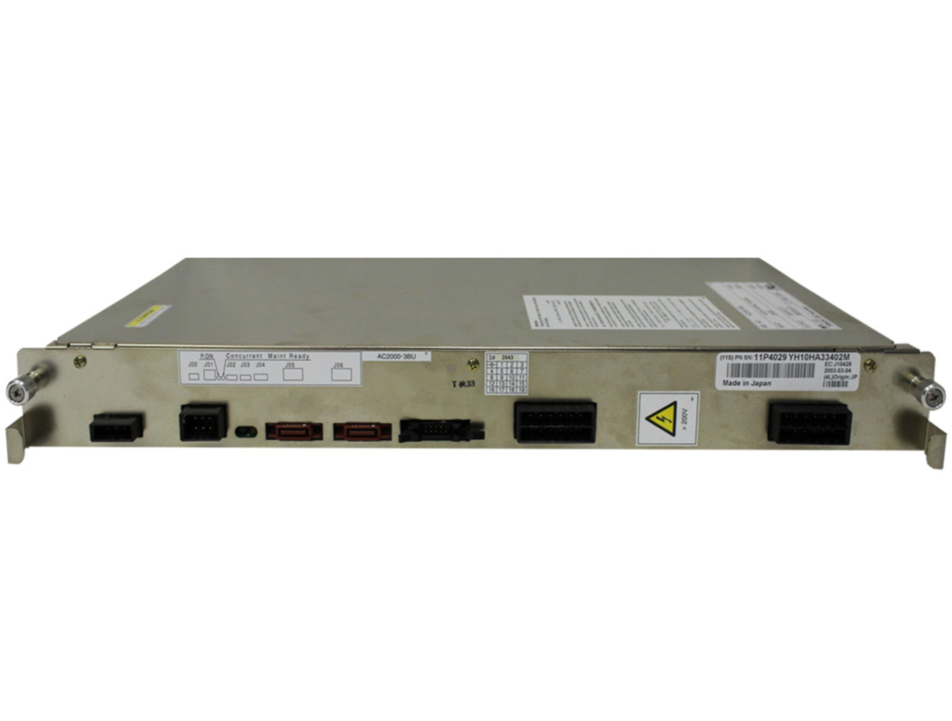 IBM ZSERIES 800/2066 11P4029 2066 AC/DC Assembly IBM ZSERIES 800/2066 11P4029 2066 AC/DC Assembly