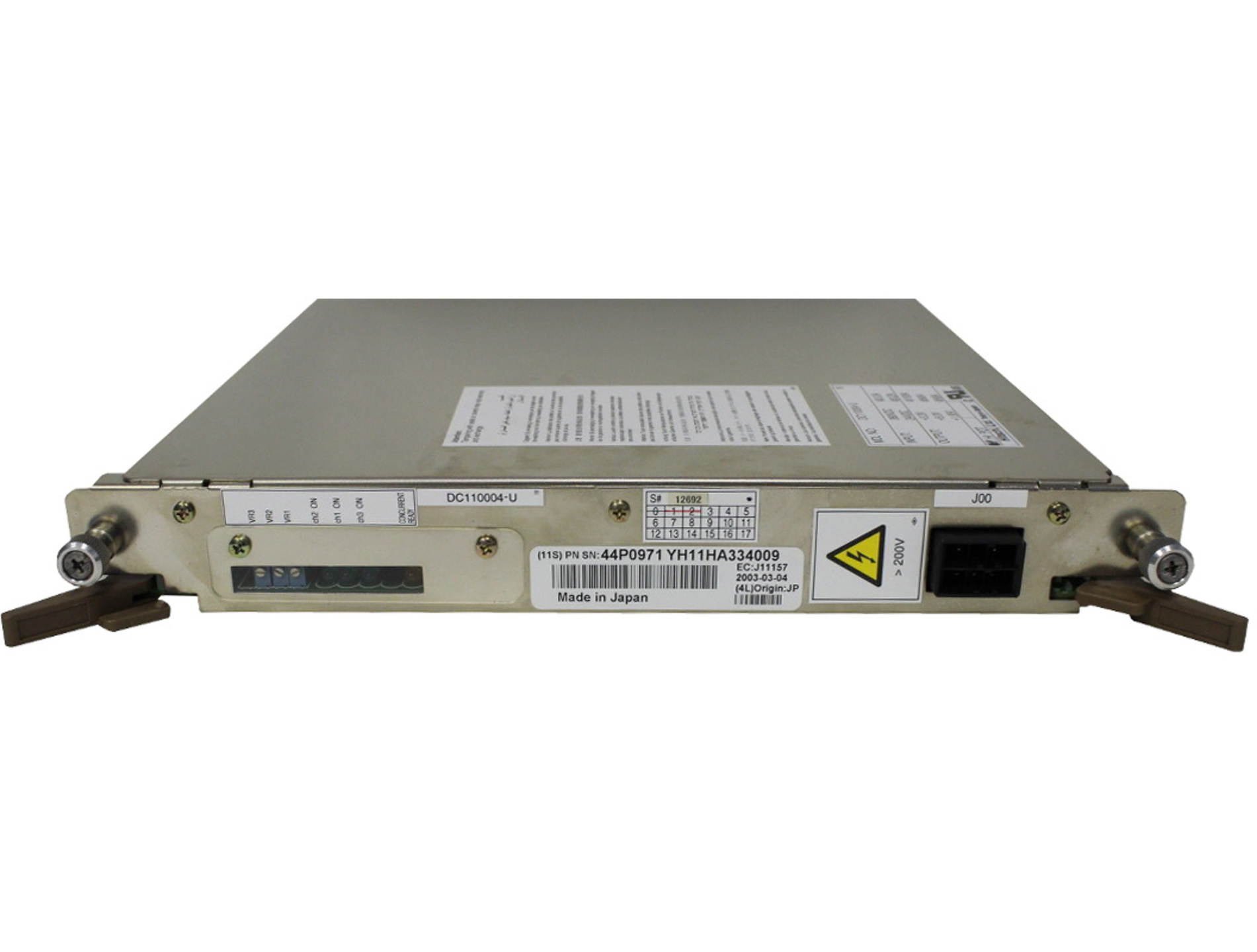 REFURBISHED IBM ZSERIES 800/2066 44P0971 IOP DCDC ASSEMBLY DCDC-E0/E1 GRADE A REFURBISHED IBM ZSERIES 800/2066 44P0971 IOP DCDC ASSEMBLY DCDC-E0/E1 GRADE A