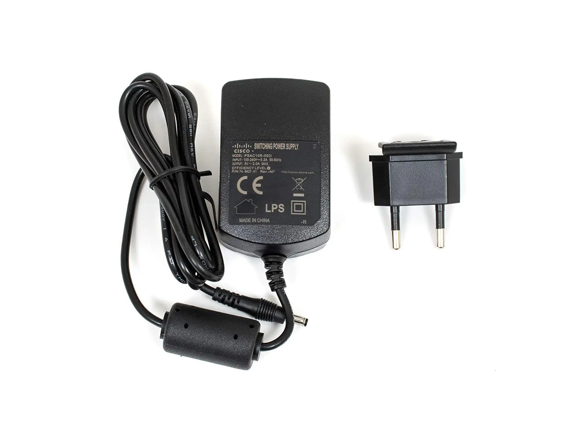 AC ADAPTER CISCO 5V/2.0A - FOR 7921G,7925G AC ADAPTER CISCO 5V/2.0A - FOR 7921G,7925G