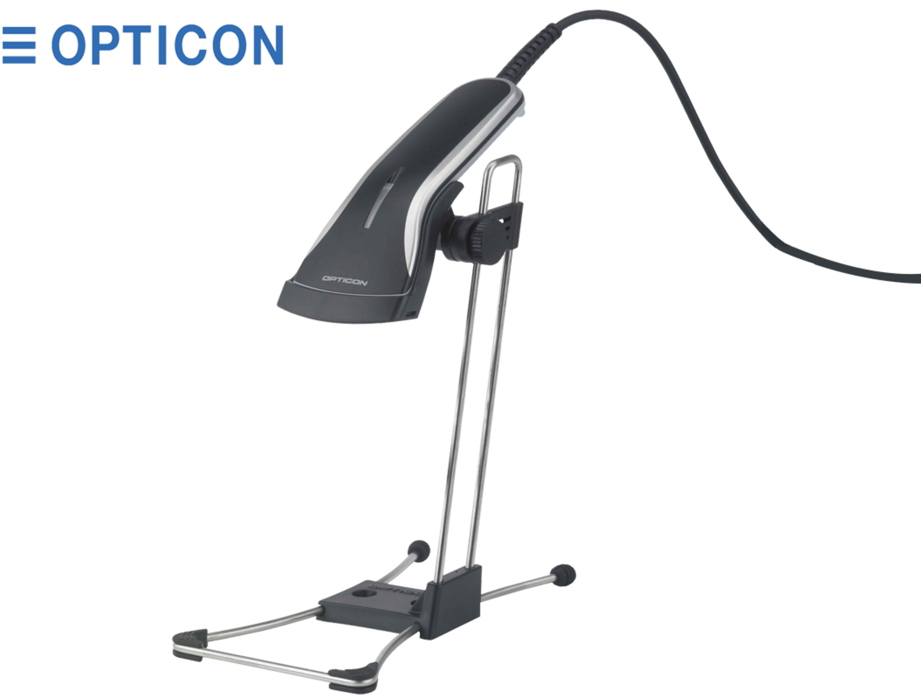 POS BARCODE SCANNER OPTICON OPR 2001Z 1D W. STAND NEW POS BARCODE SCANNER OPTICON OPR 2001Z 1D W. STAND NEW