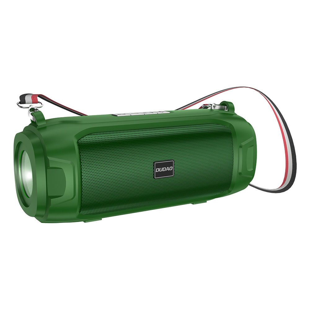 BLUETOOTH SPEAKER DUDAO Y1XS SOLAR ENERGY GREEN NEW BLUETOOTH SPEAKER DUDAO Y1XS SOLAR ENERGY GREEN NEW