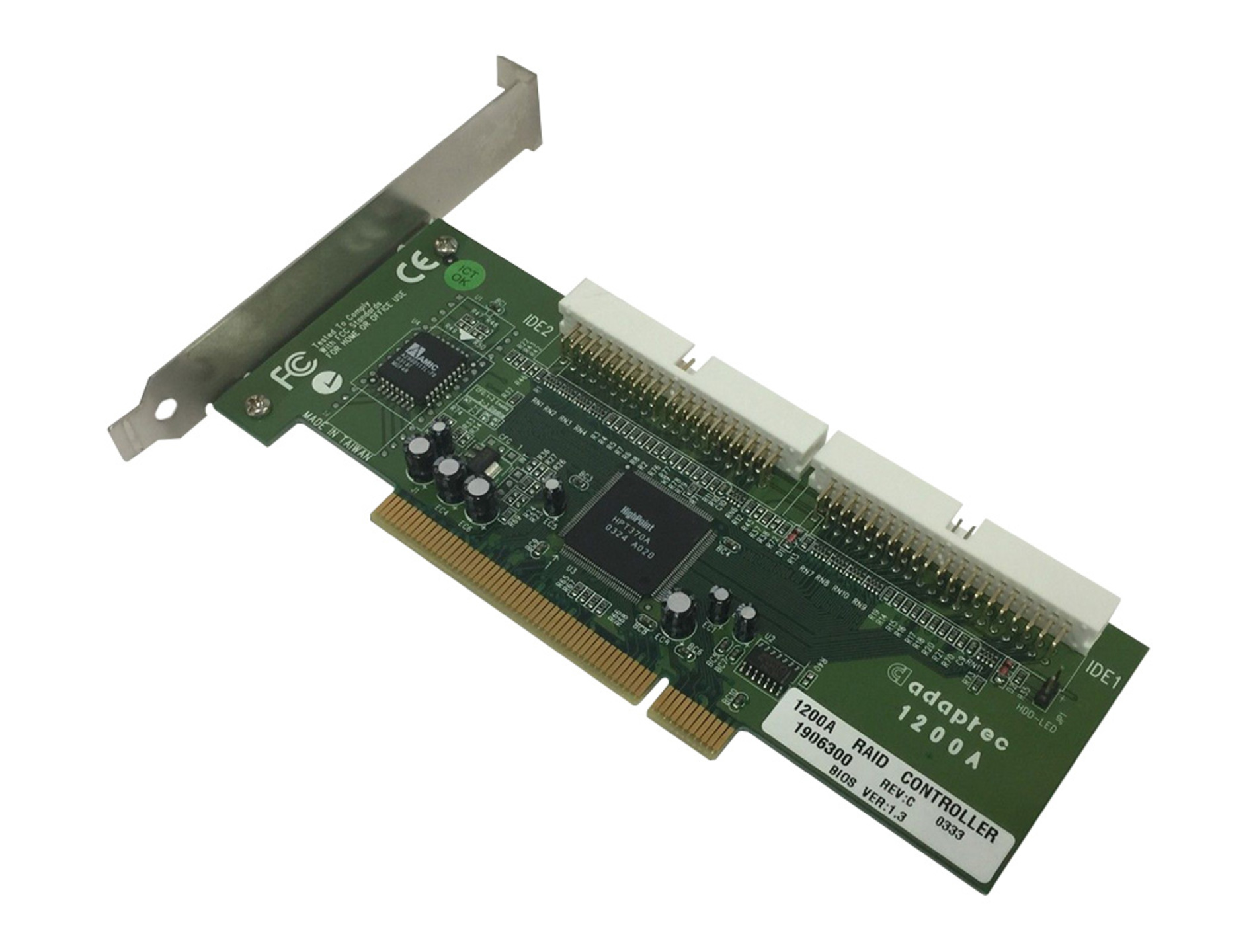 REFURBISHED CONTROLLER PCI RAID CHRONOS ATA 133 IDE GRADE A REFURBISHED CONTROLLER PCI RAID CHRONOS ATA 133 IDE GRADE A