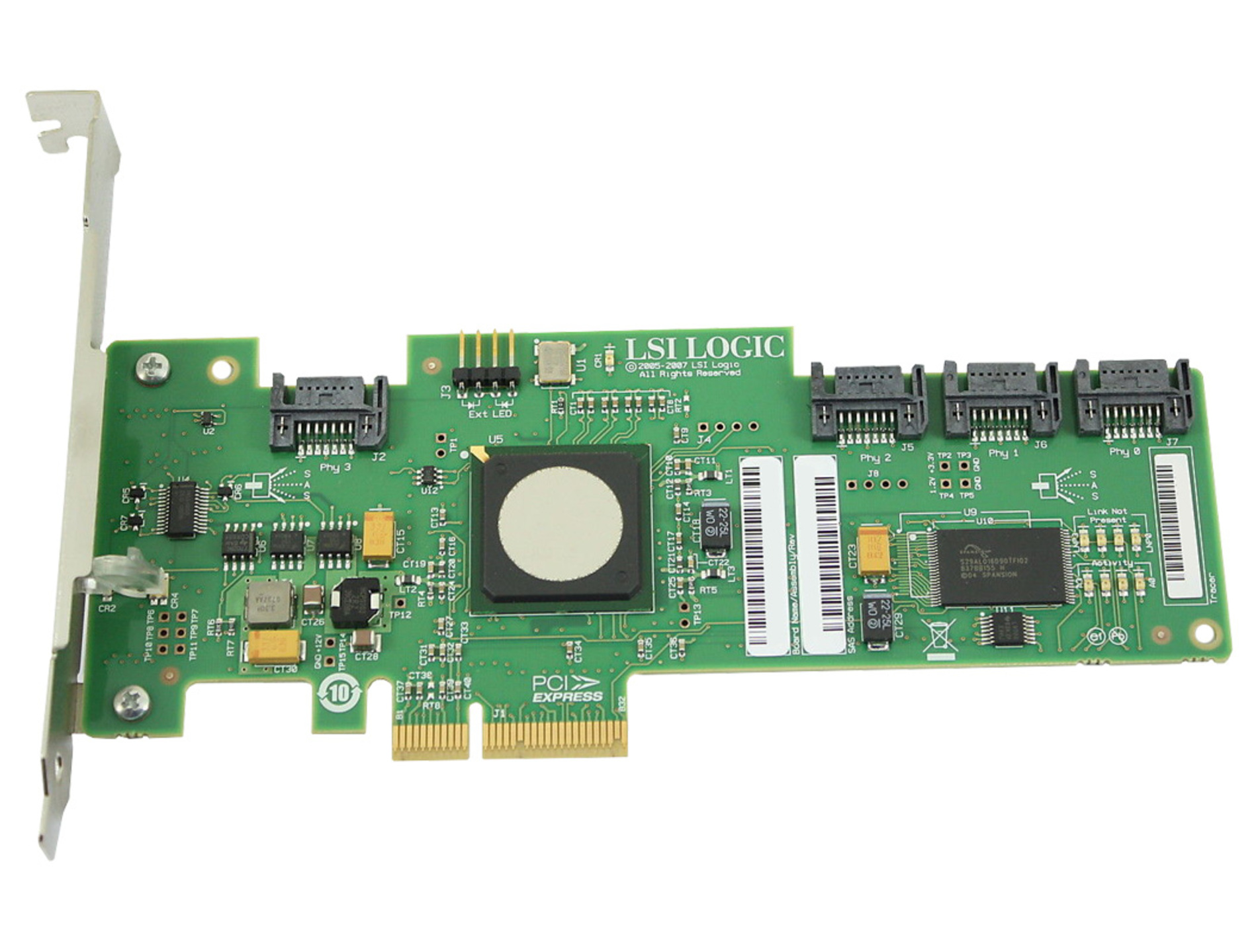 REFURBISHED CONTROLLER HP/LSI 4 PORT SAS-SATA HBA GRADE A REFURBISHED CONTROLLER HP/LSI 4 PORT SAS-SATA HBA GRADE A