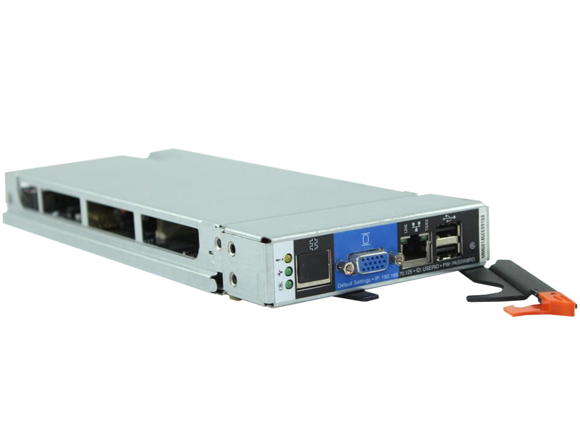 REFURBISHED BLADE ADVANCED MANAGEMENT MODULE FOR IBM ENCLOSURE E & H GRADE A REFURBISHED BLADE ADVANCED MANAGEMENT MODULE FOR IBM ENCLOSURE E & H GRADE A