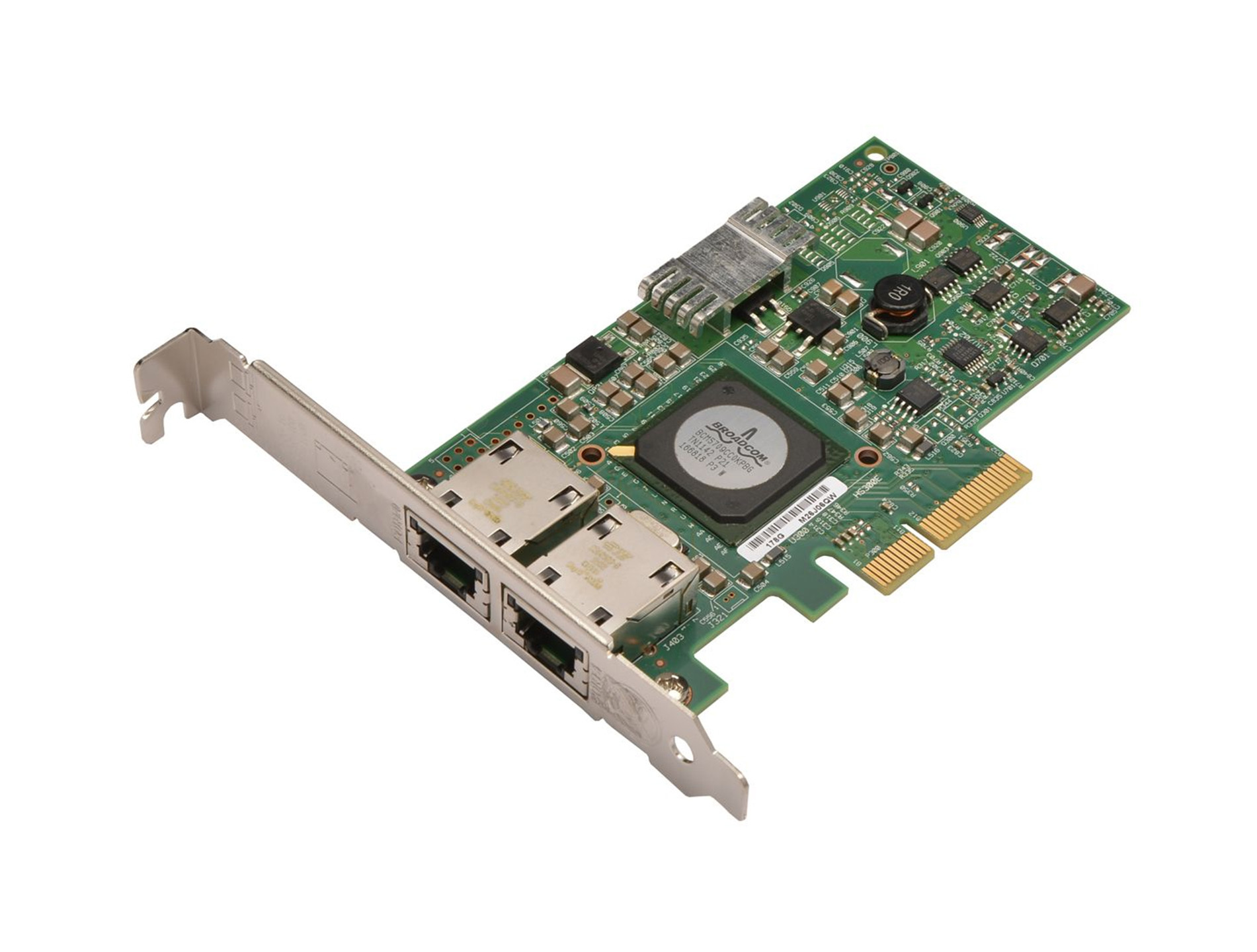 REFURBISHED NIC 100/1000 DELL BROADCOM DUAL-PORT PCI-E GRADE A REFURBISHED NIC 100/1000 DELL BROADCOM DUAL-PORT PCI-E GRADE A