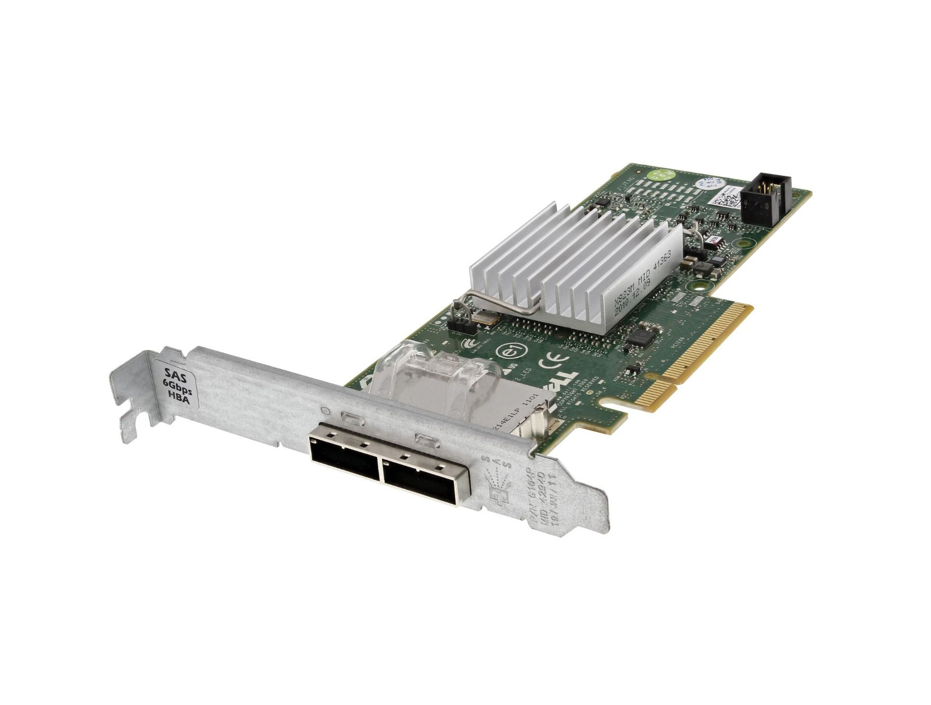 REFURBISHED HBA DELL SAS 6/E CONTROLLER 6GB/s PCI-E DUAL PORT GRADE A REFURBISHED HBA DELL SAS 6/E CONTROLLER 6GB/s PCI-E DUAL PORT GRADE A