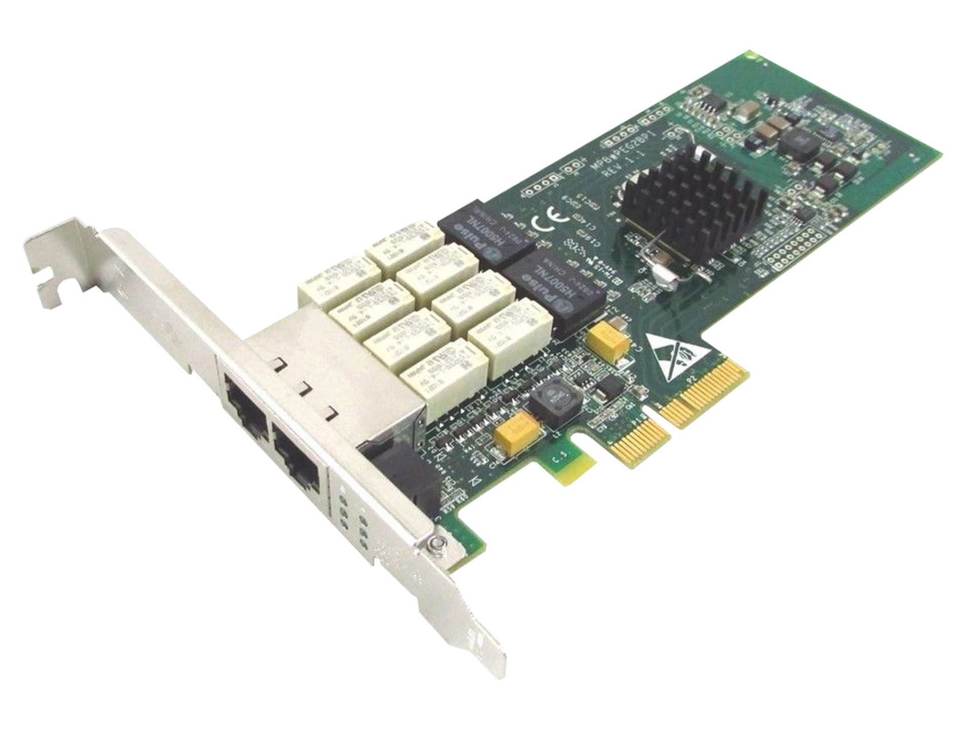 REFURBISHED ADAPTER SILICON PEG2BPI-SD DUAL PORT COPPER GIGABIT PCI-E GRADE A REFURBISHED ADAPTER SILICON PEG2BPI-SD DUAL PORT COPPER GIGABIT PCI-E GRADE A